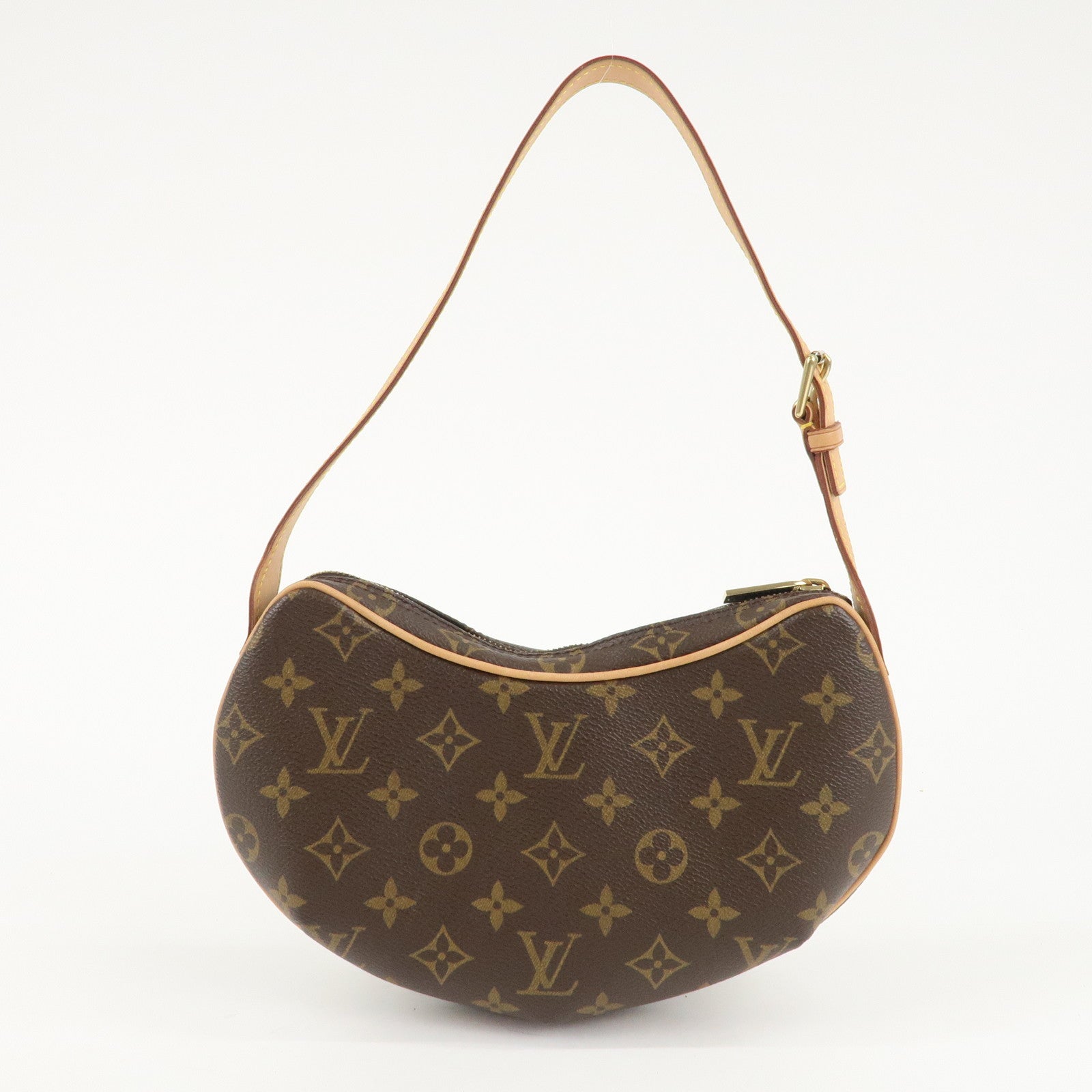 Louis Vuitton Monogram Pochette Croissant Shoulder Bag M51510 Used