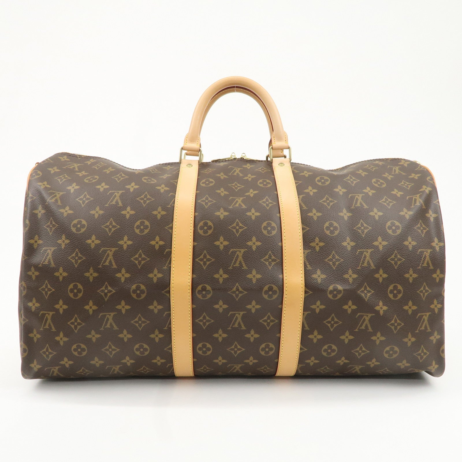 Louis Vuitton Monogram Keep All Bandouliere 55 Boston Bag M41414 Used