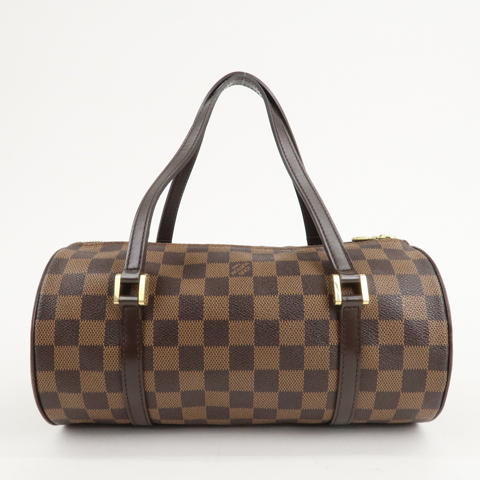 Louis Vuitton Damier Ebene Papillon 26 Hand Bag Brown N51304 Used