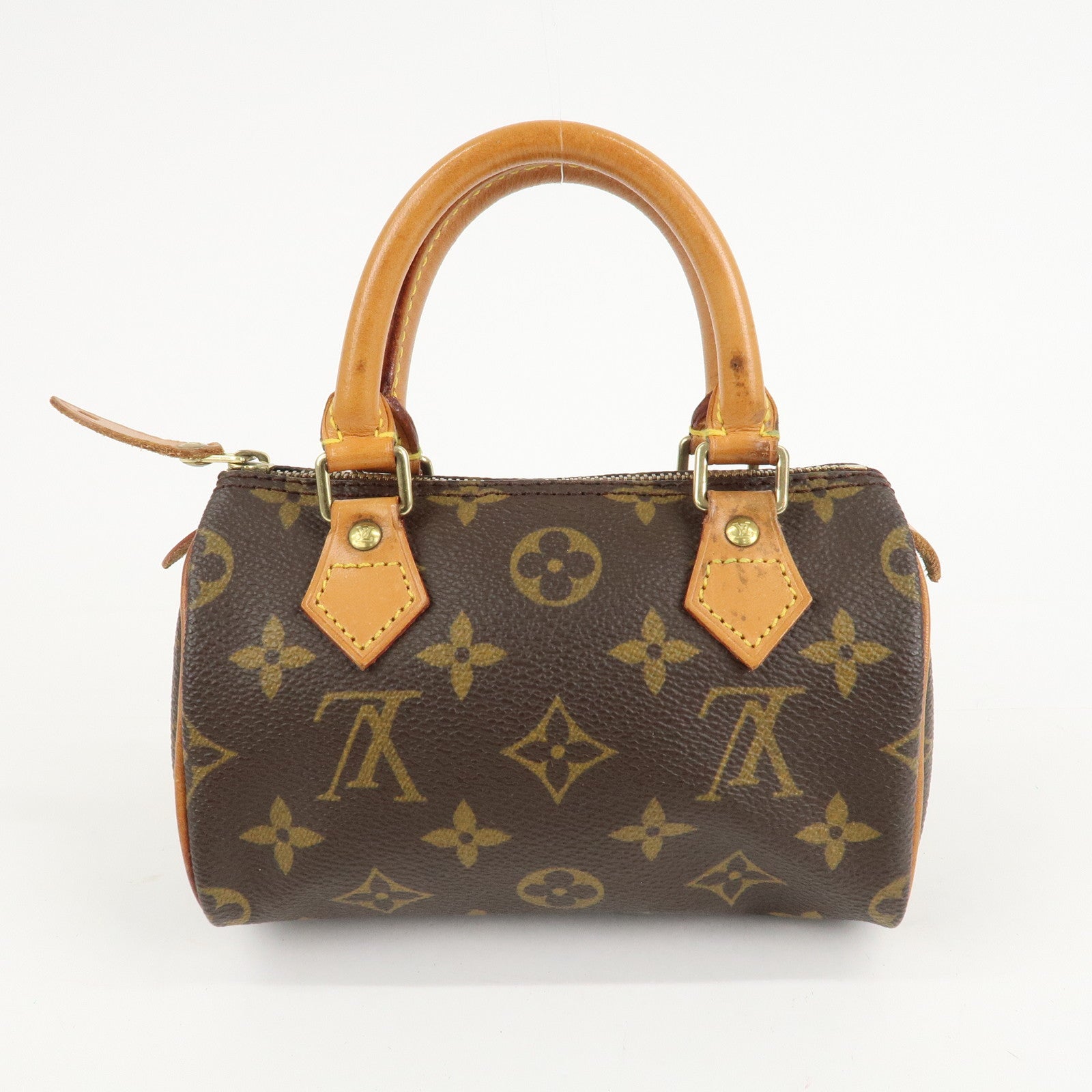 Louis Vuitton Monogram Mini Speedy & Strap M41534 J75010 Used