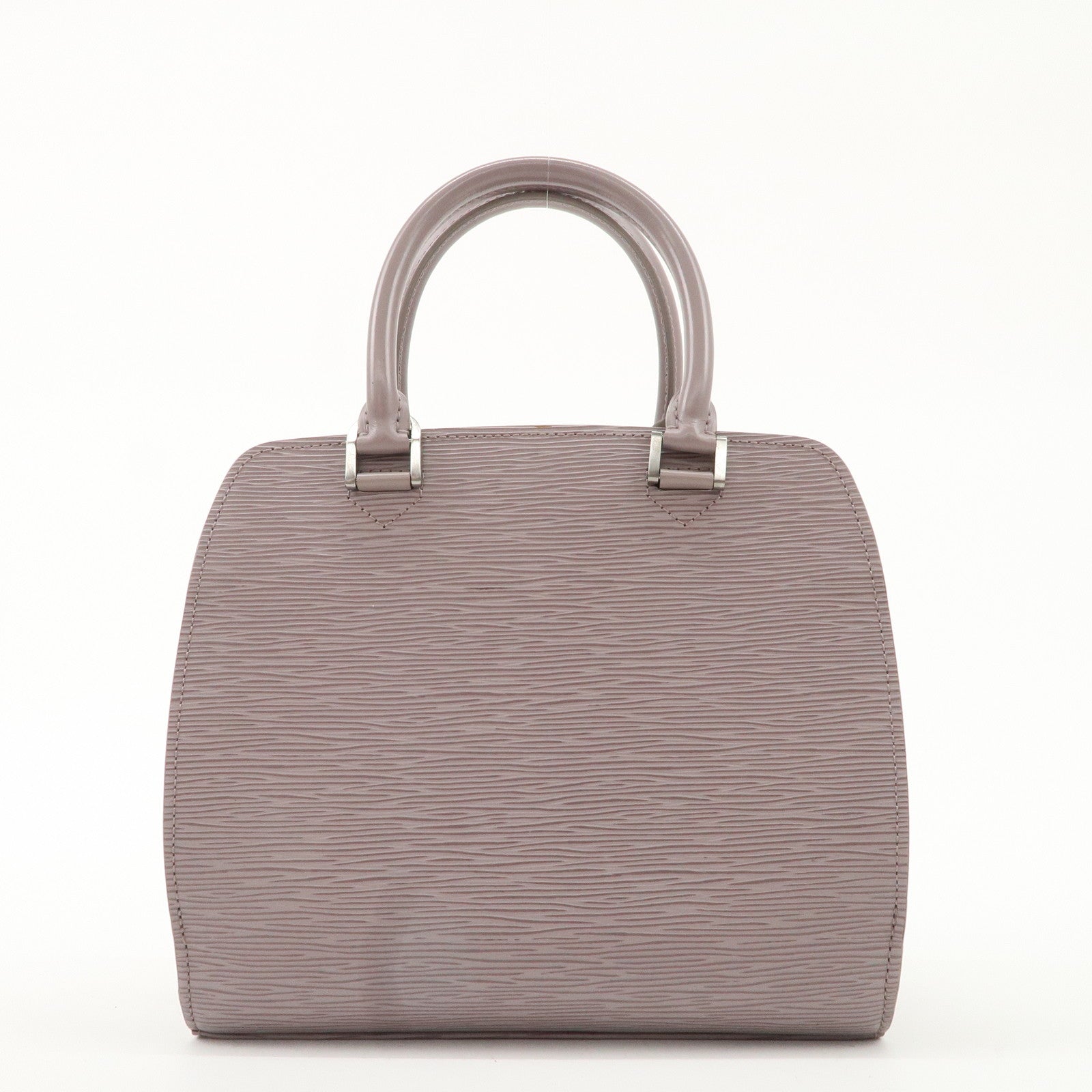 Louis Vuitton Epi Pont Neuf Hand Bag Lilac Purple M5205B Used