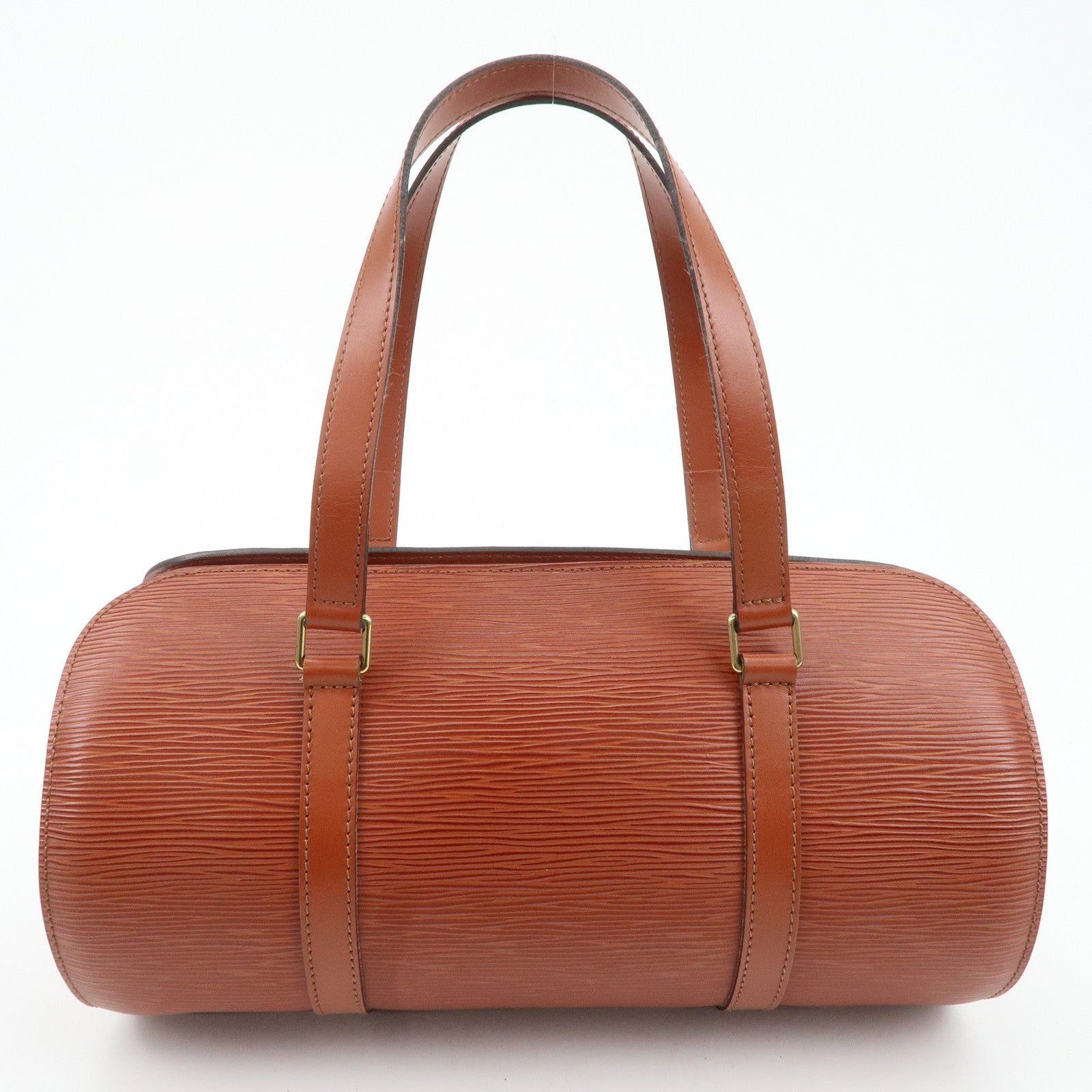 Louis Vuitton Epi Soufflot Shoulder Bag Kenya Brown M52223 Used