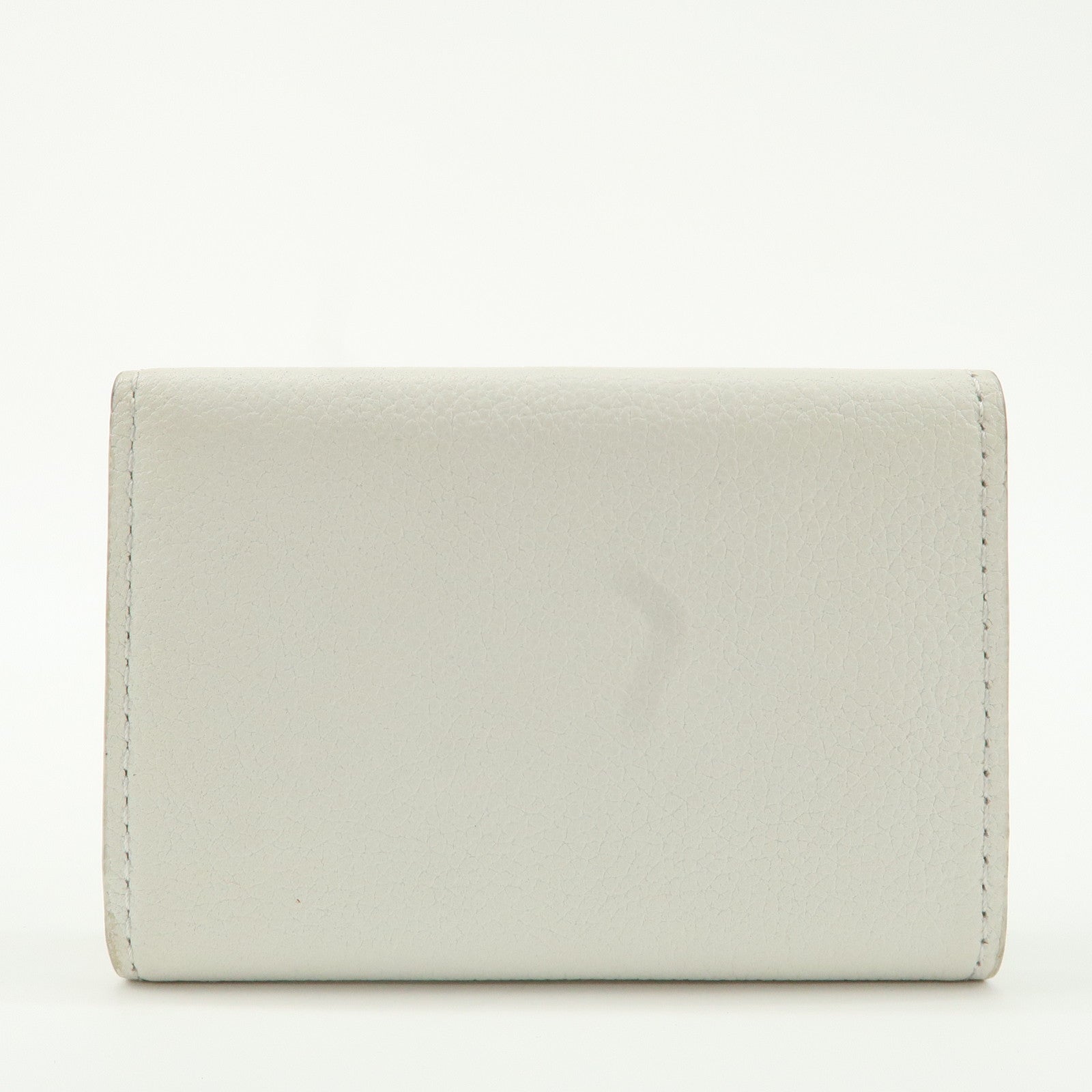 Louis Vuitton Portefeuille Lock Mini Wallet White M68482 Used