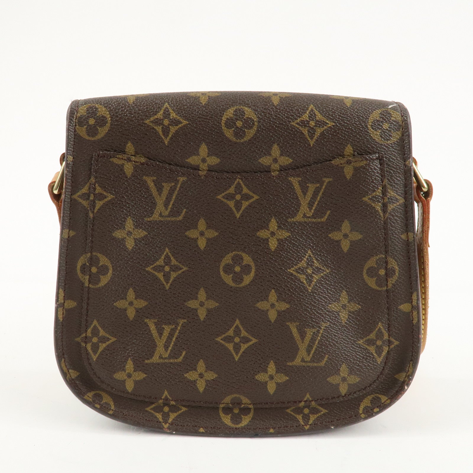 Louis Vuitton Monogram Mini Saint Cloud Shoulder Bag M51244 Used