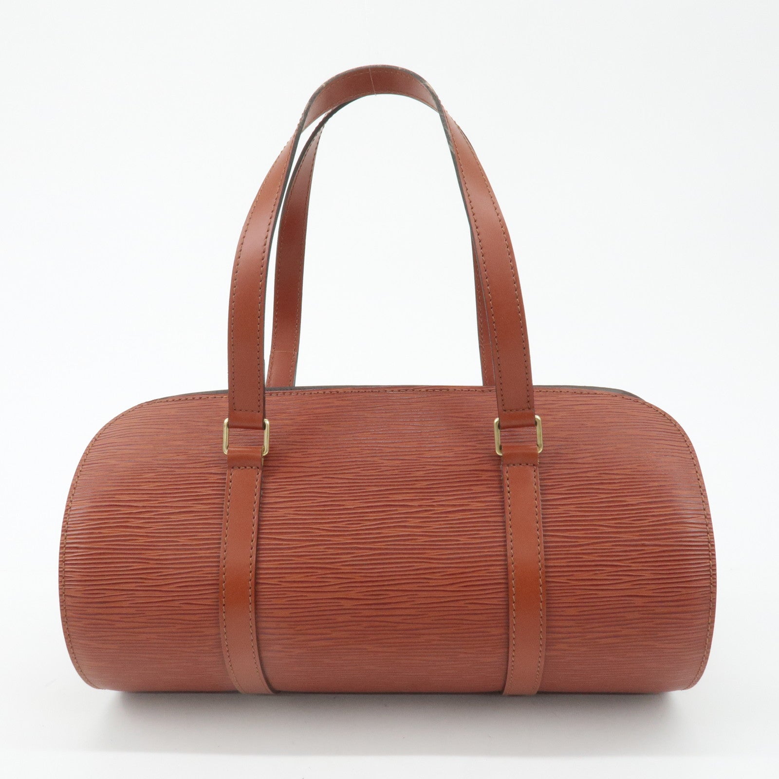 Louis Vuitton Epi Soufflot Shoulder Bag Kenya Brown M52223 Used