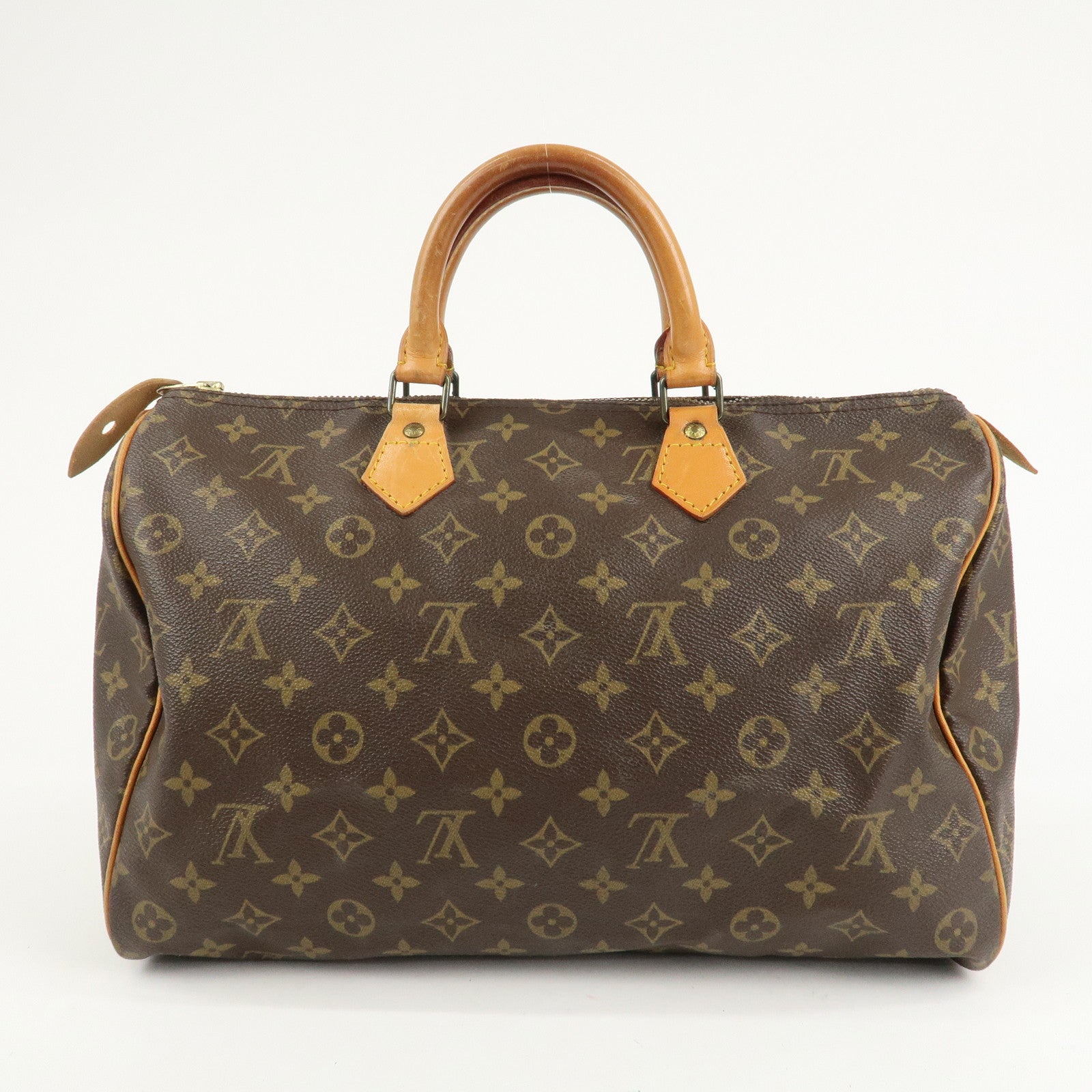 Louis Vuitton Monogram Speedy 35 Hand Bag Boston Bag M41524 Used