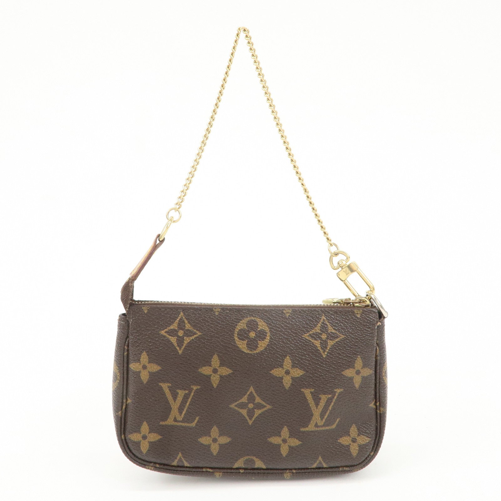 Louis Vuitton Monogram Mini Pochette Accessoires Pouch M58009 Used