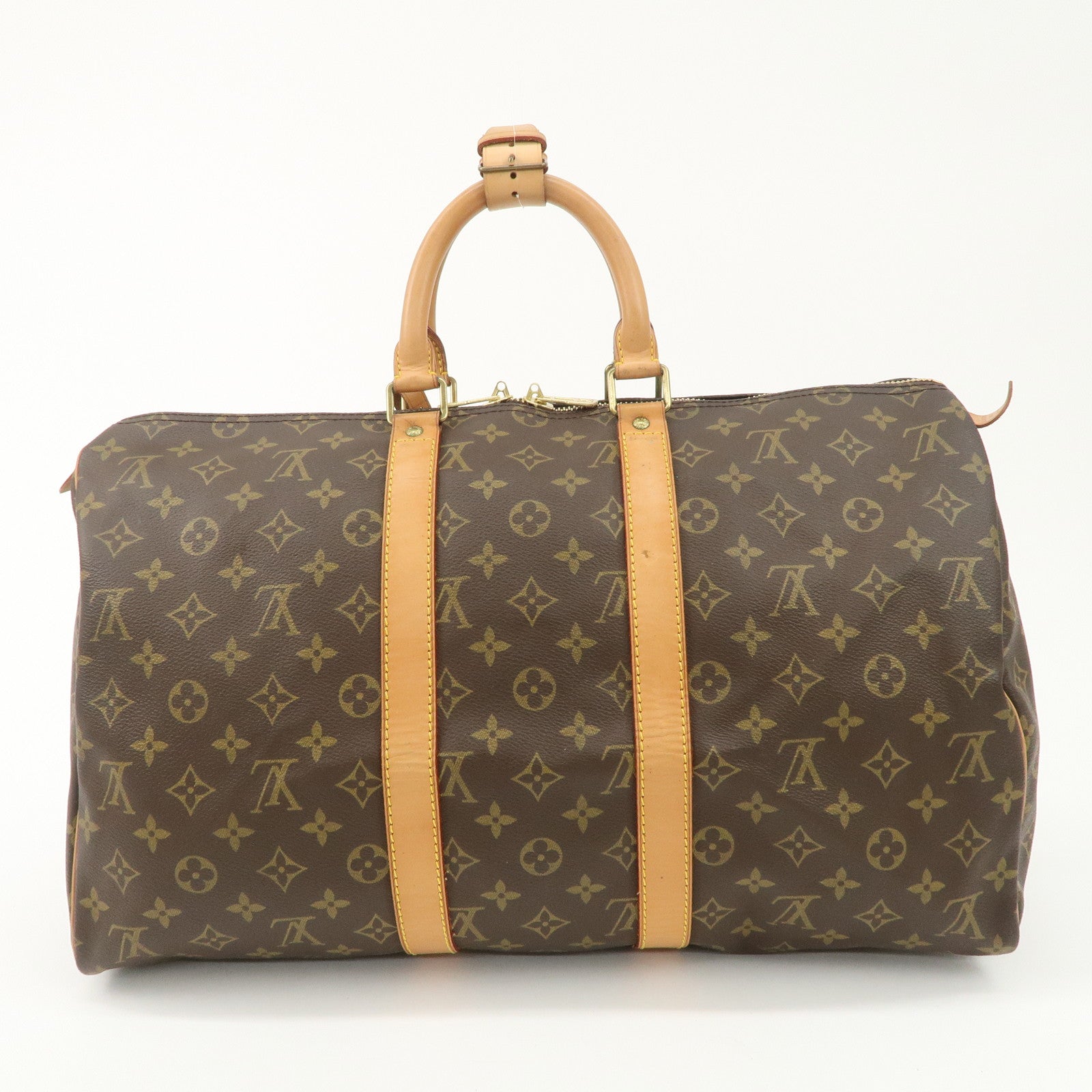 Louis Vuitton Monogram Keep All 45 Boston Bag M41428 Used