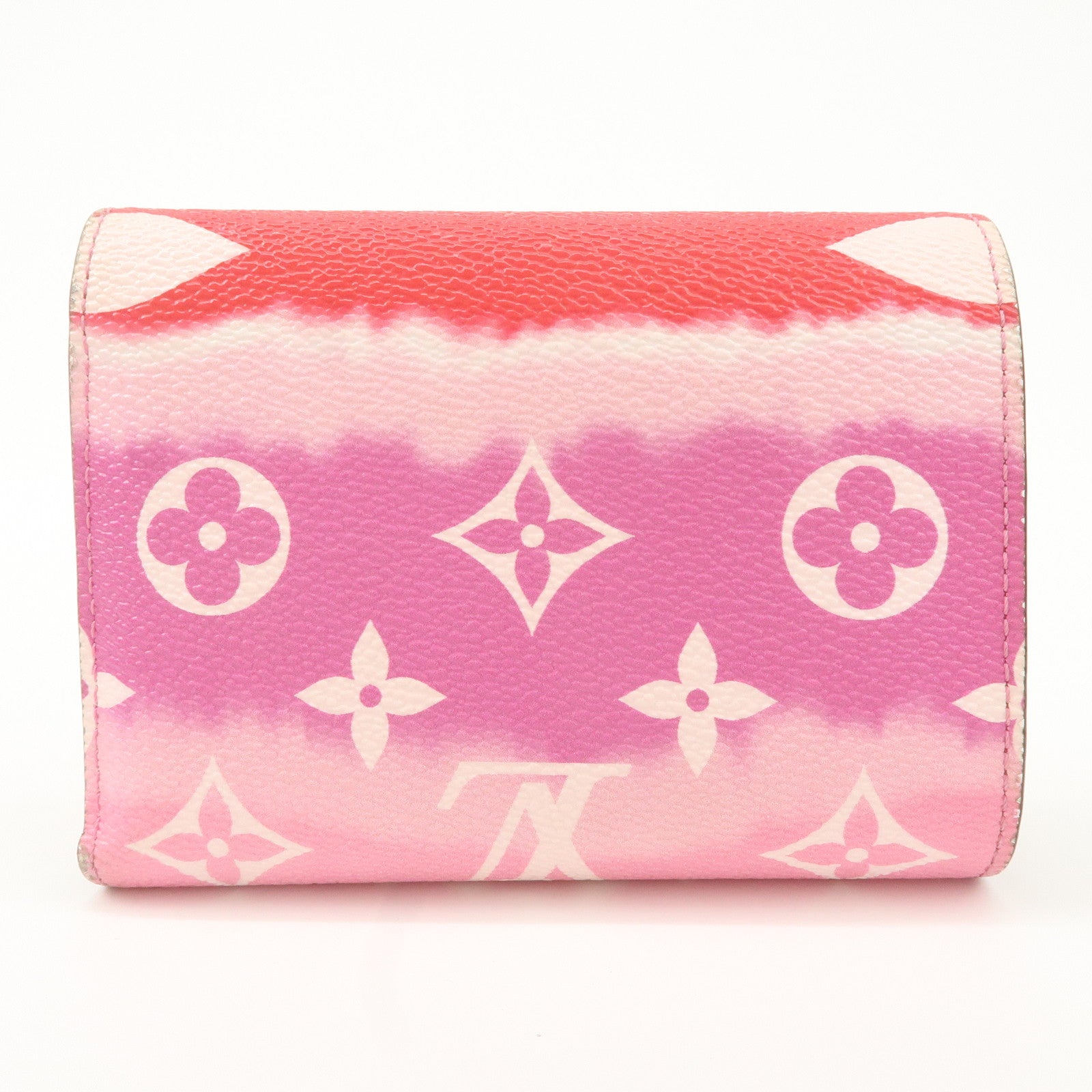 Louis Vuitton Escal Portefeuille Victorine Wallet Rouge M68842 Used