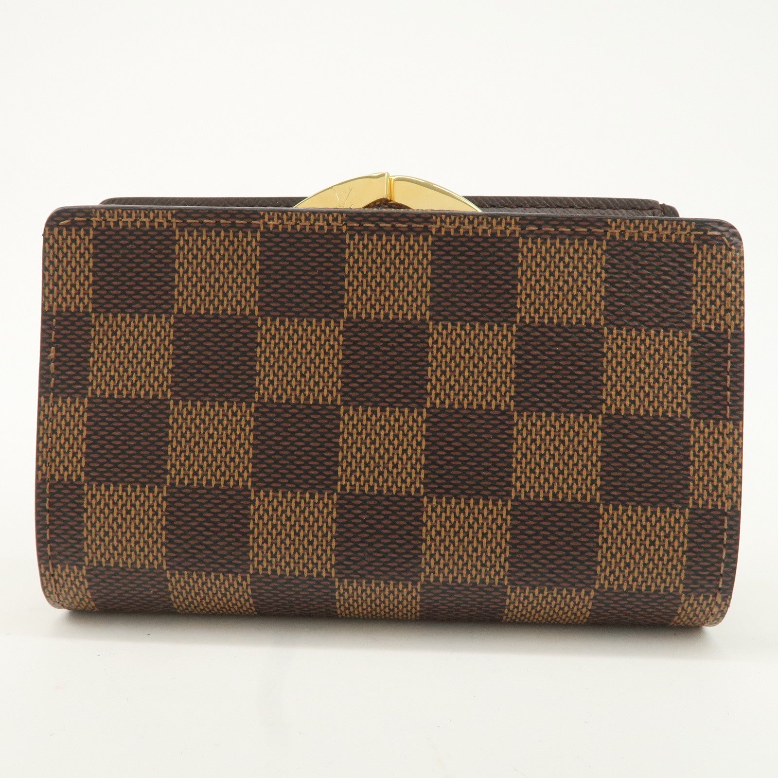 Louis Vuitton Damier Portefeuille Viennois Wallet N61674 Used