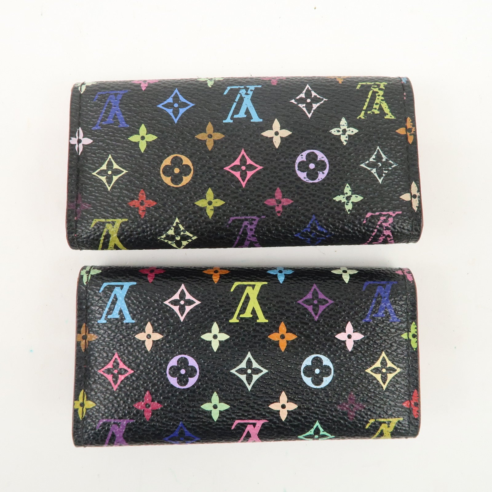 Louis Vuitton Monogram Multicolor Set of 2 Key Case M93732 Used