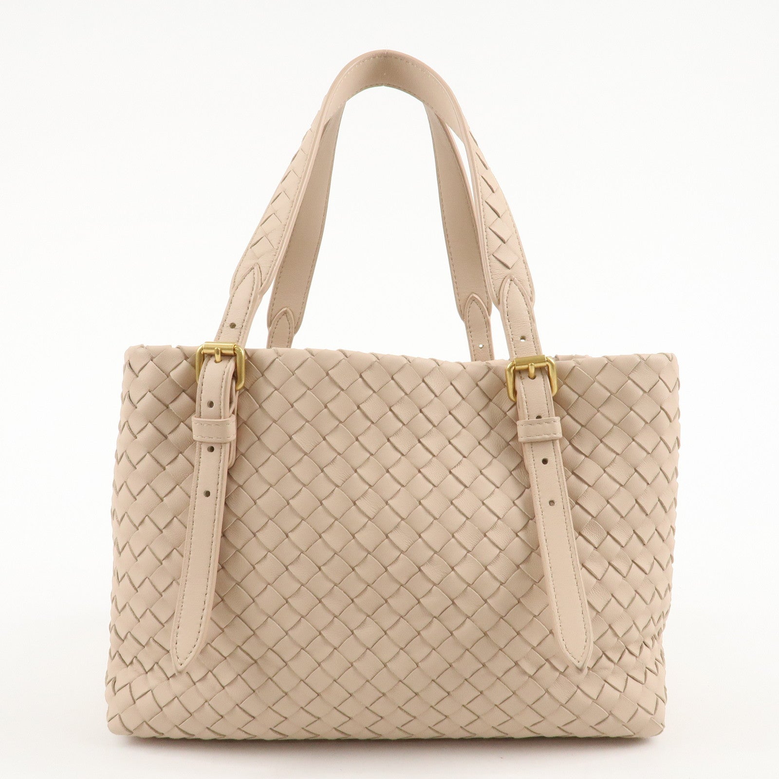 BOTTEGA VENETA Intrecciato Leather Medium Chester Tote Bag 337260 Used