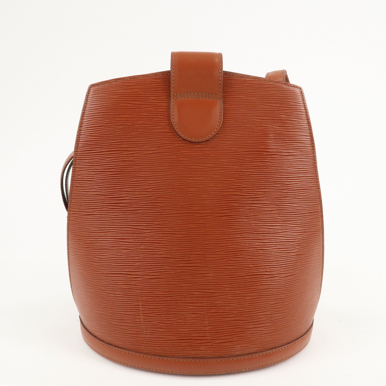 Louis Vuitton Epi Cluny Shoulder Bag Kenya Brown M52253 Used