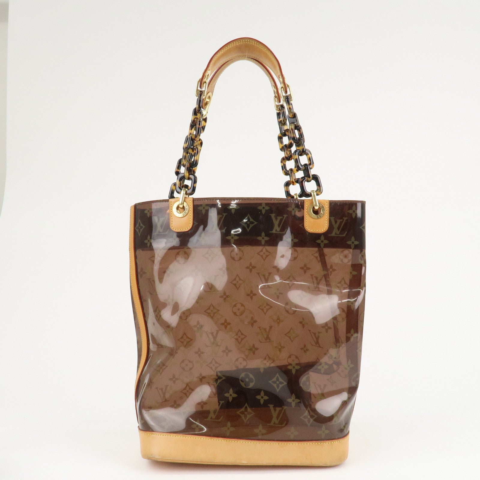 Louis Vuitton Monogram Vinyl Cabas Ambre MM Tote Bag M92501 Used