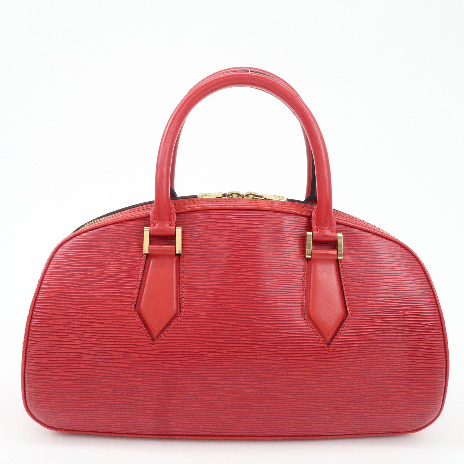 Louis Vuitton Epi Jasmine Hand Bag Castilian Red M52087 Used