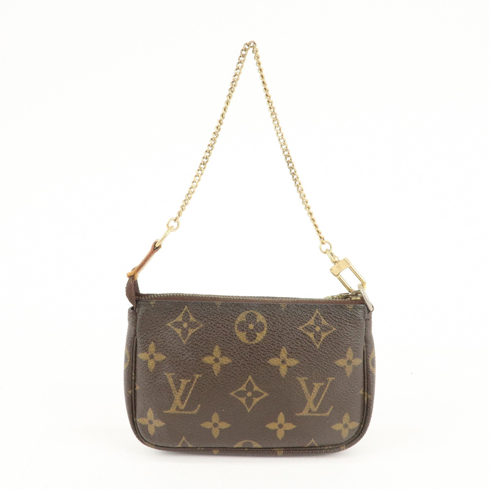 Louis Vuitton Monogram Mini Pochette Accessoires Pouch M58009 Used