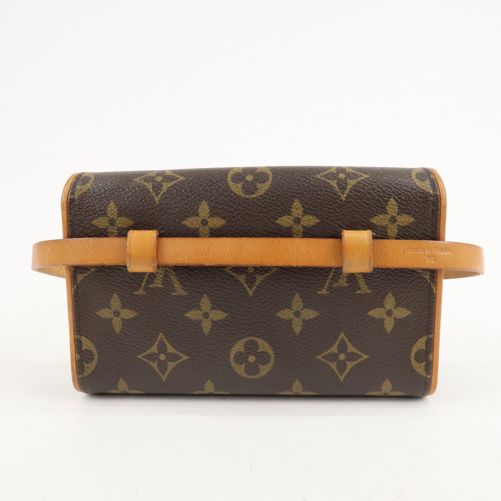 Louis Vuitton Monogram Pochette Florentine Waist Bag BeltXS M51855 Used