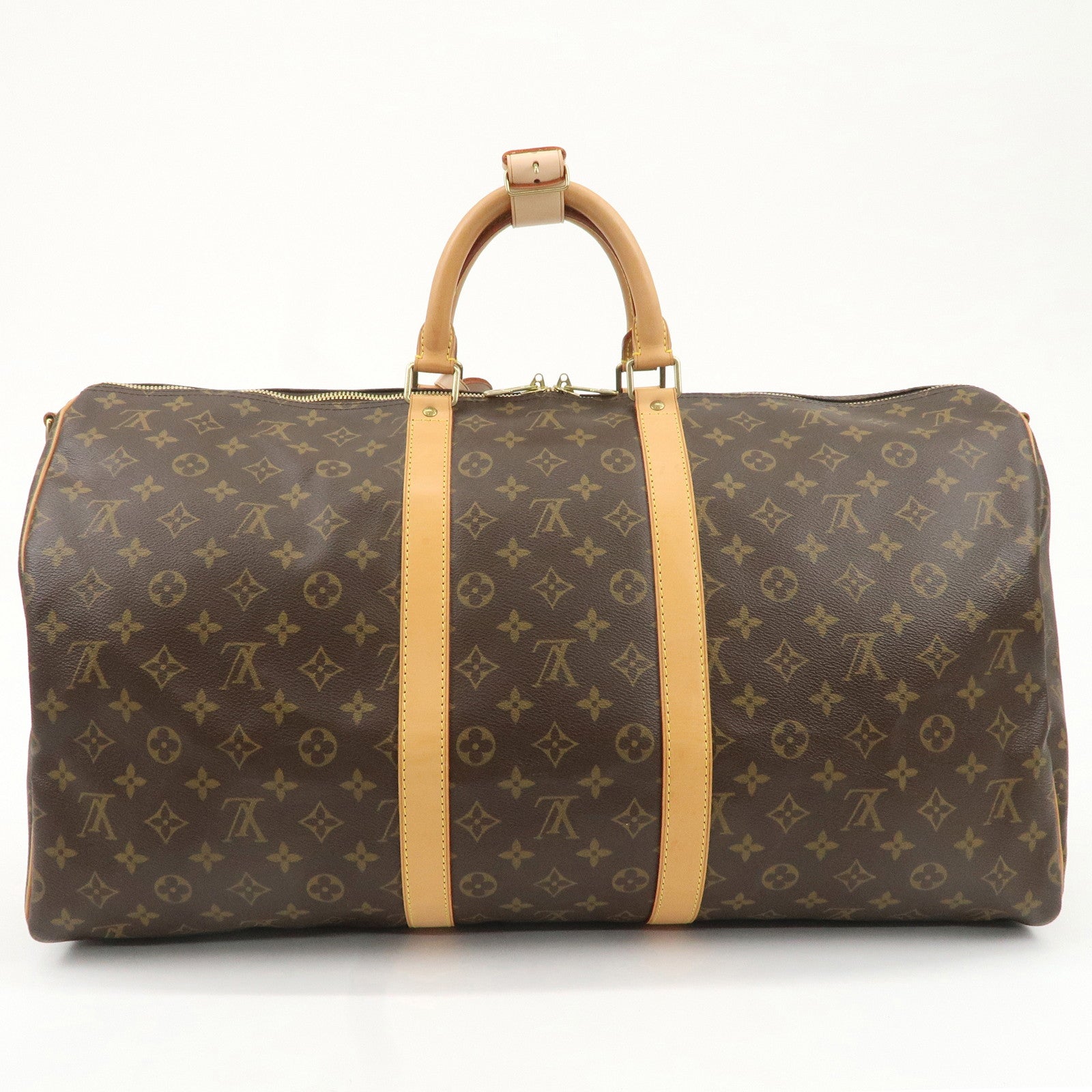 Louis Vuitton Monogram Keep All Bandouliere 55 Boston Bag M41414 Used
