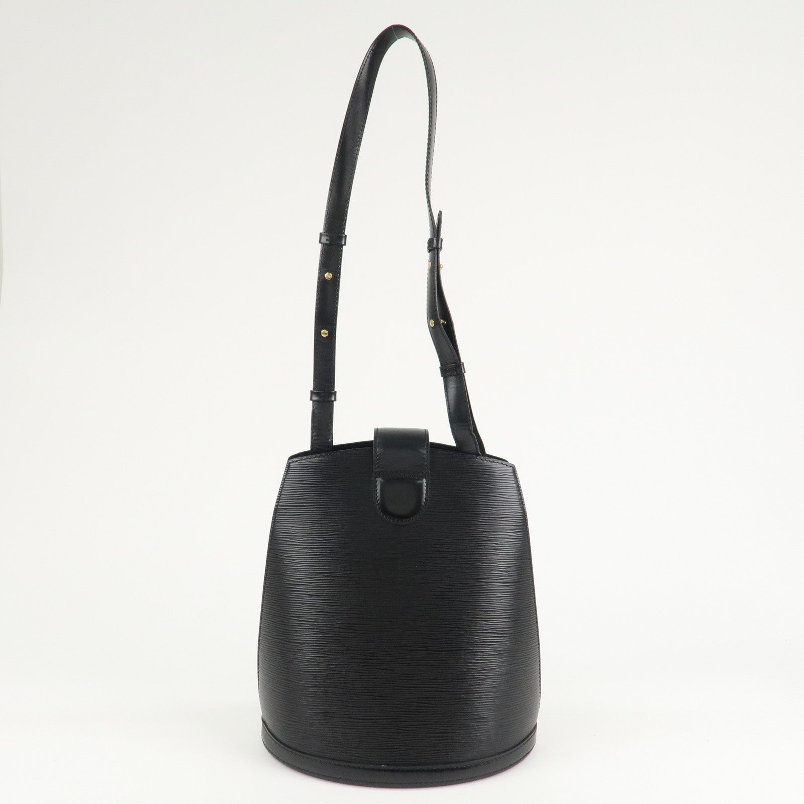 Louis Vuitton Epi Cluny Shoulder Bag Black Noir M52252 Used