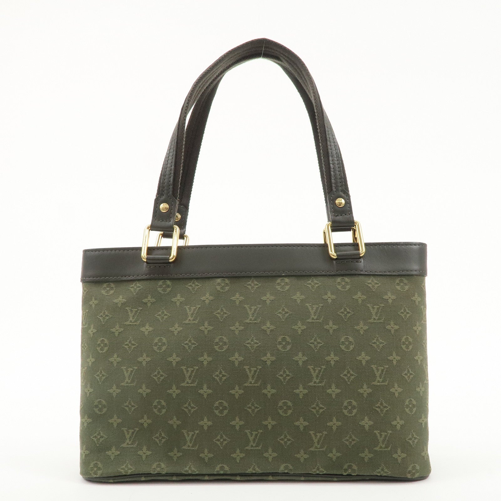 Louis Vuitton Monogram Mini Lucille PM Hand Bag TST Khaki M92682 Used