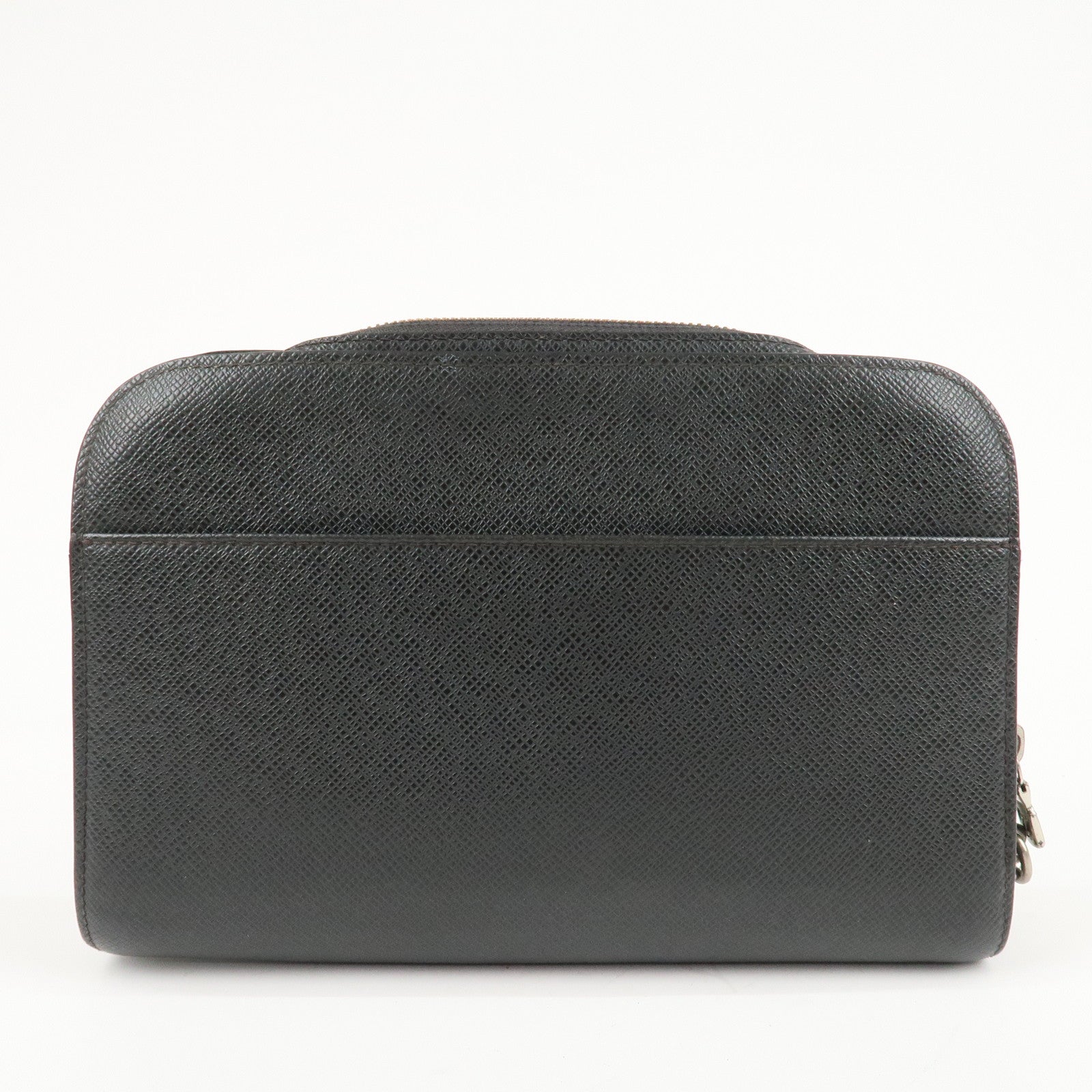 Louis Vuitton Taiga Baikal Clutch Bag Pouch Ardoise M30182 Used