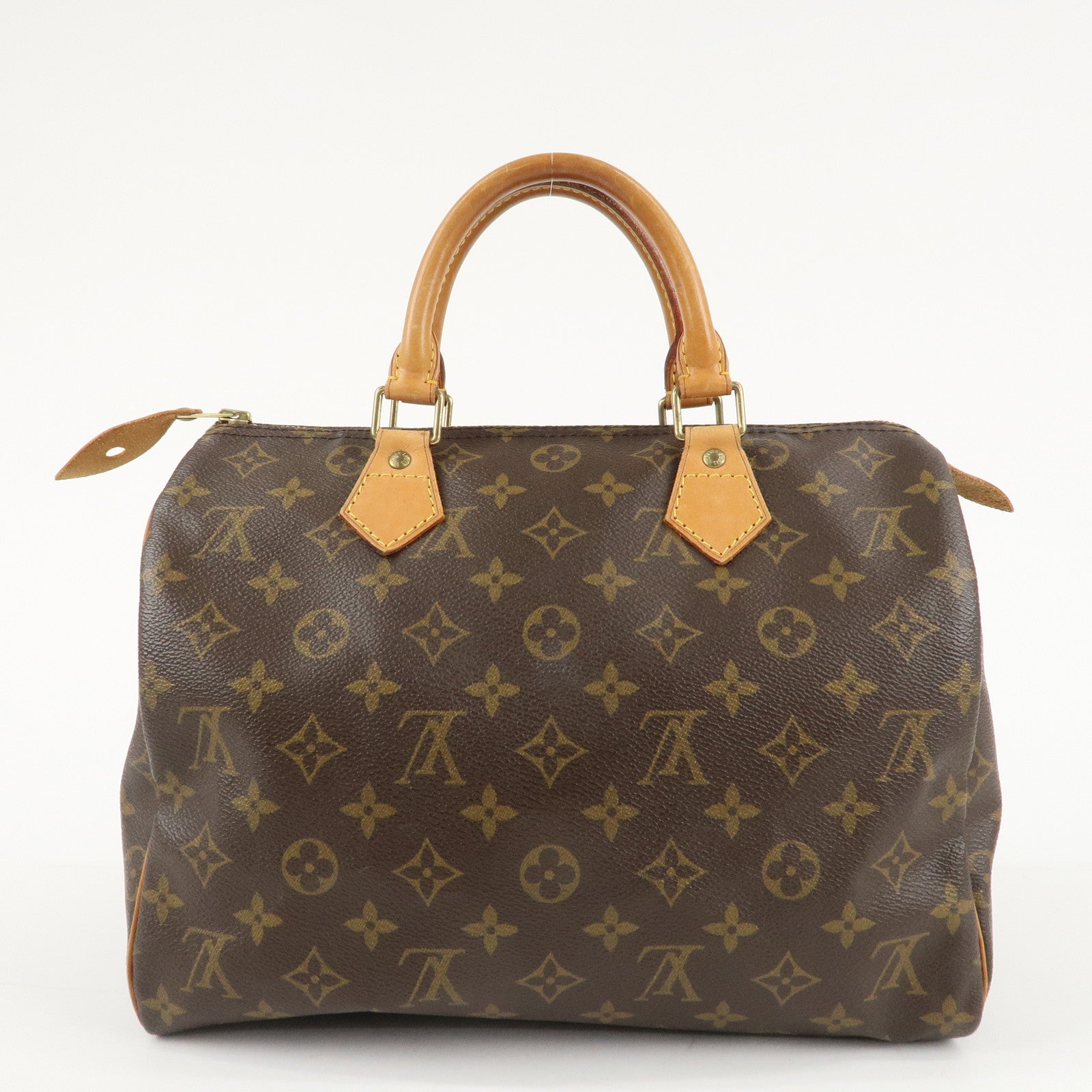 Louis Vuitton Monogram Speedy 30 Hand Bag Boston Bag M41526 Used
