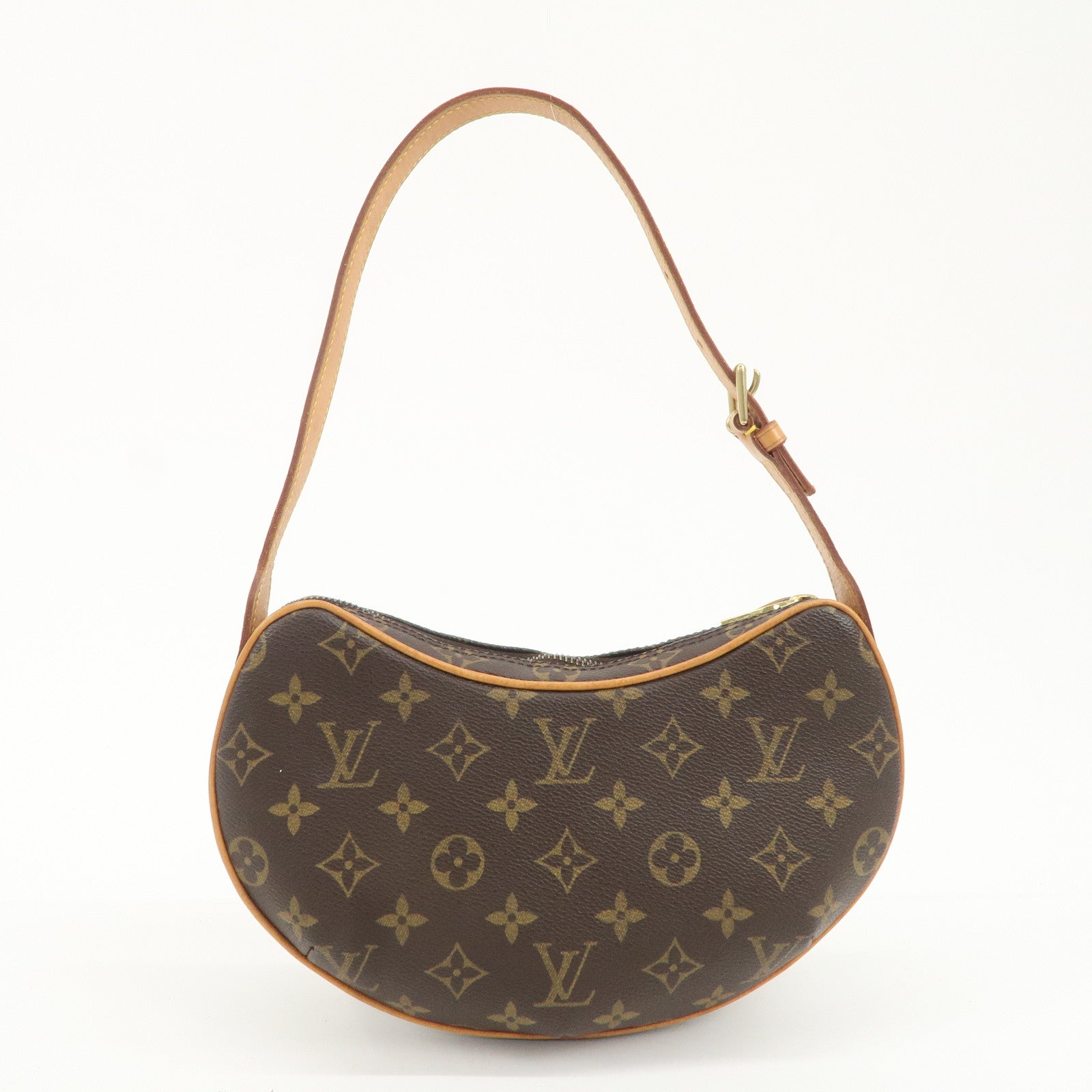 Louis Vuitton Monogram Pochette Croissant Shoulder Bag M51510 Used
