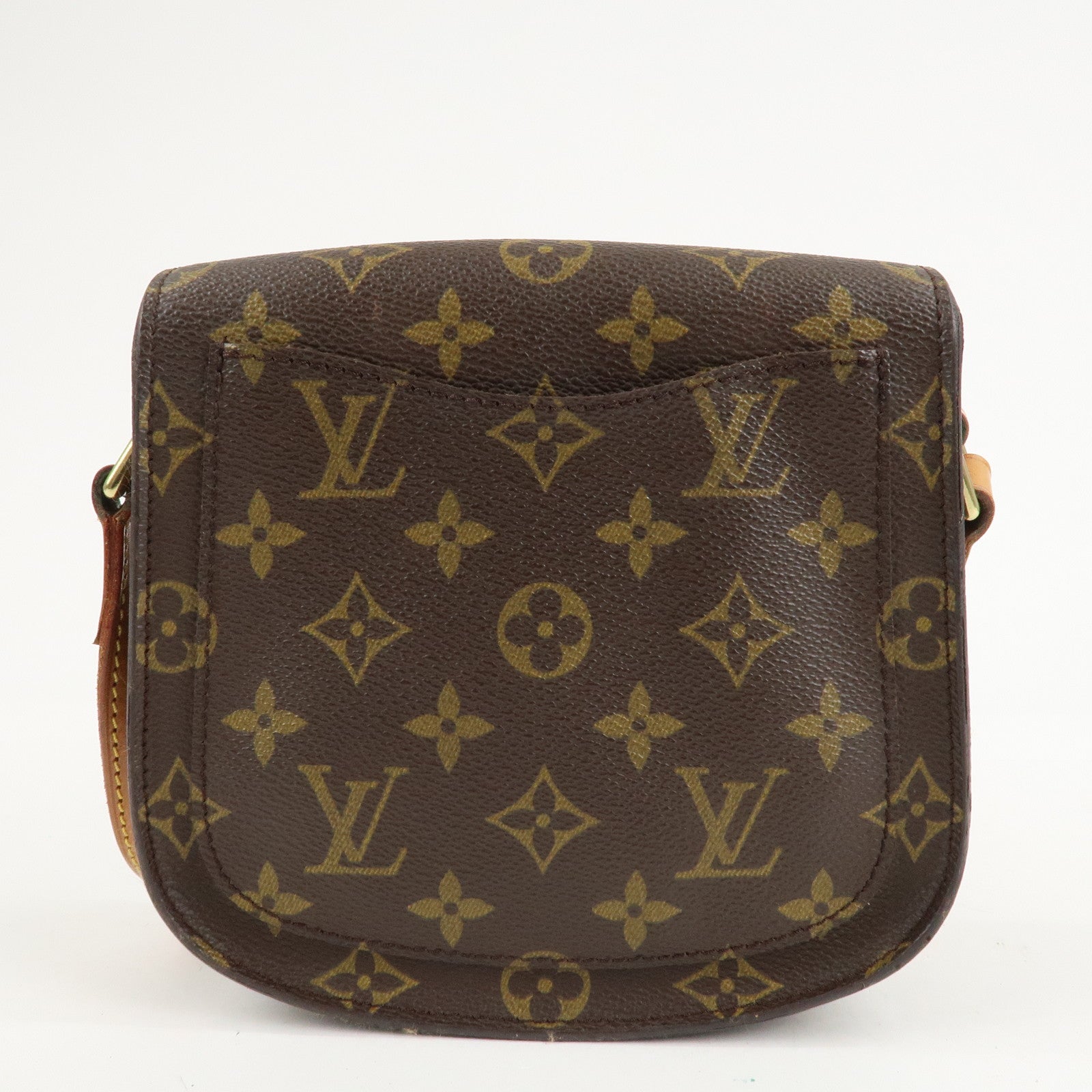 Louis Vuitton Monogram Mini Saint Cloud Shoulder Bag M51244 Used