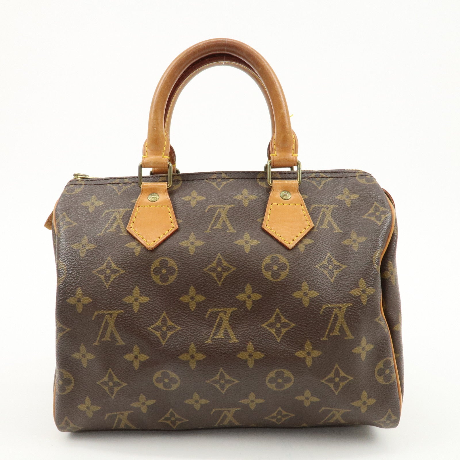 Louis Vuitton Monogram Speedy 25 Hand Bag Boston Bag M41528 Used