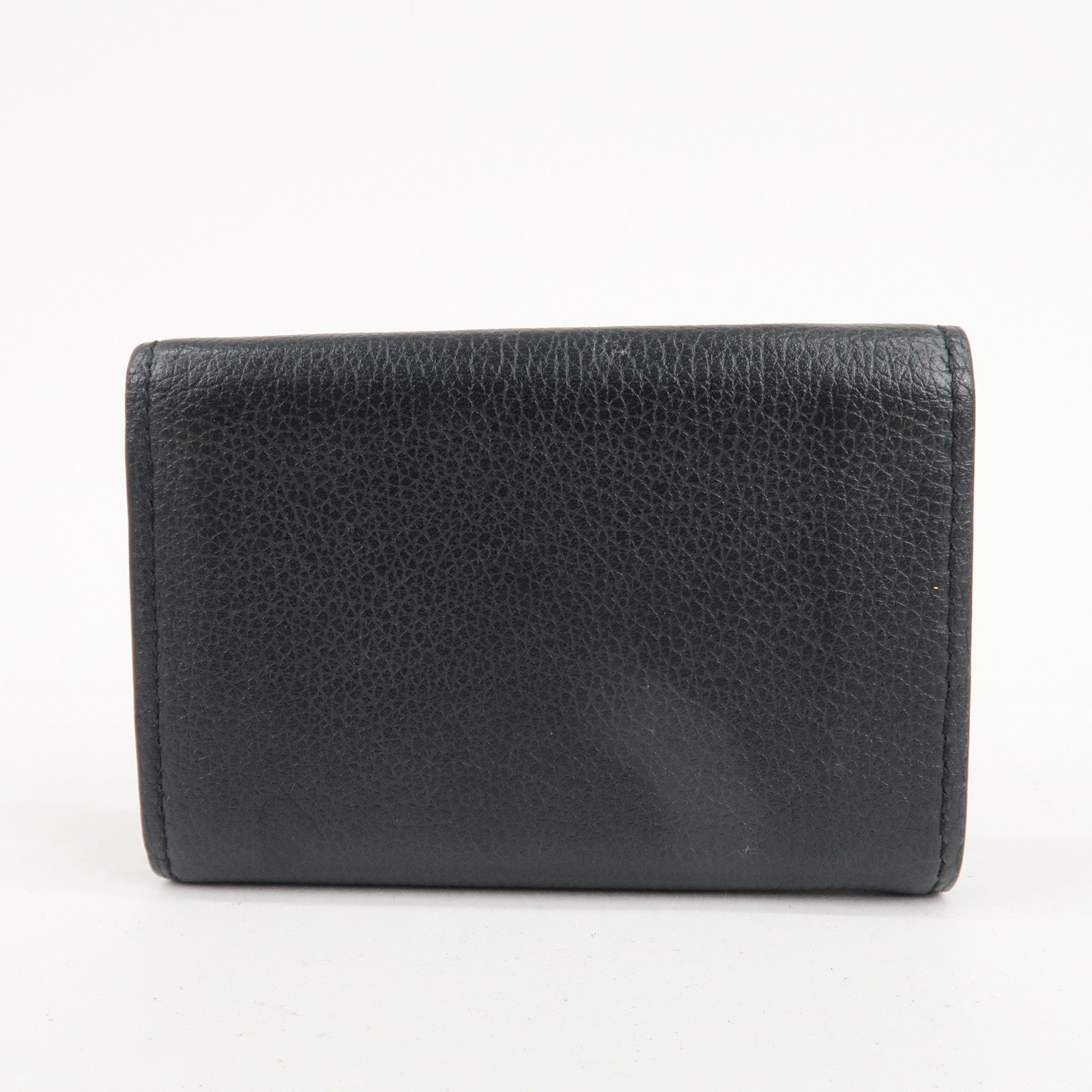 Louis Vuitton Lock Me Portefeuille Lock Mini Wallet Noir M63921 Used