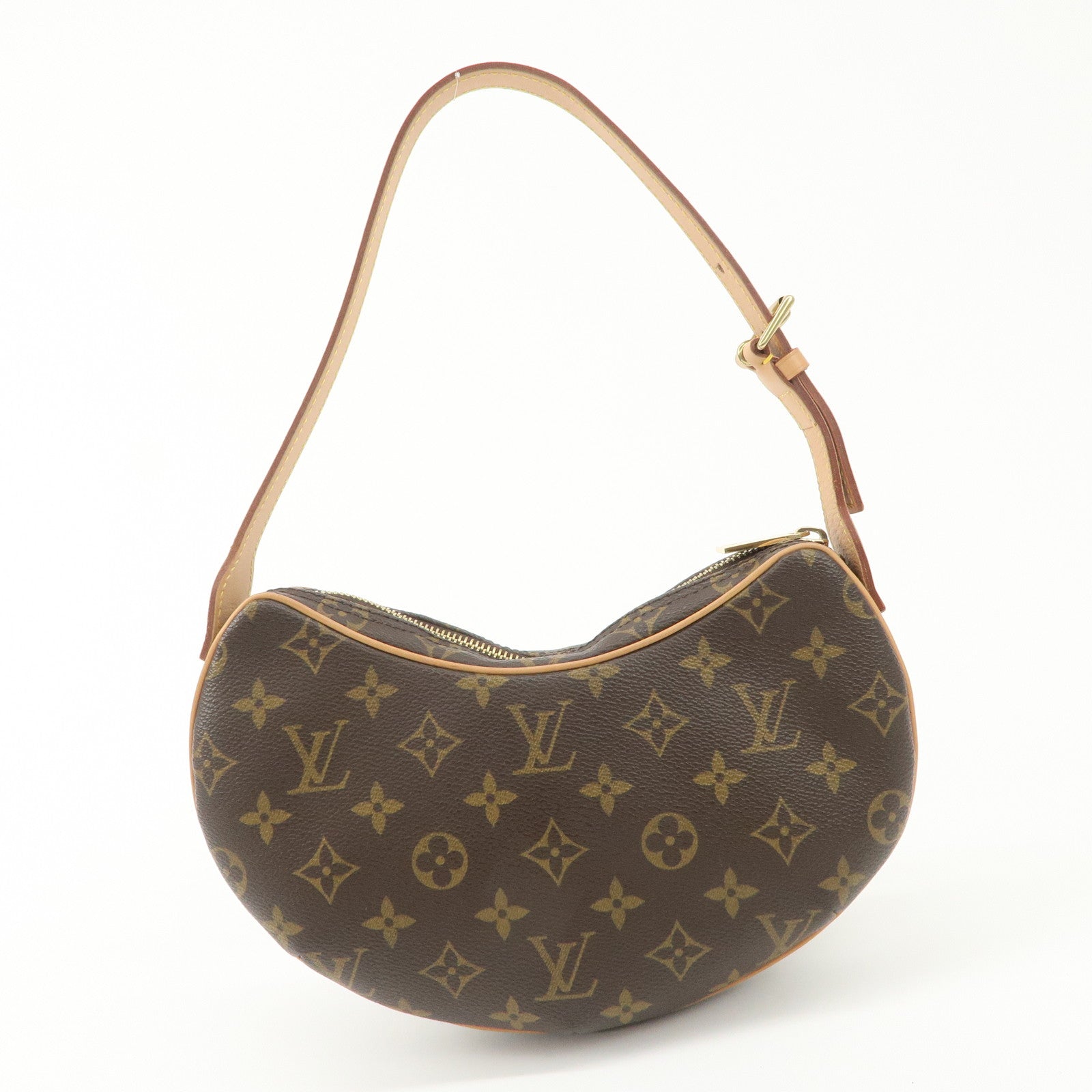 Louis Vuitton Monogram Pochette Croissant Shoulder Bag M51510 Used