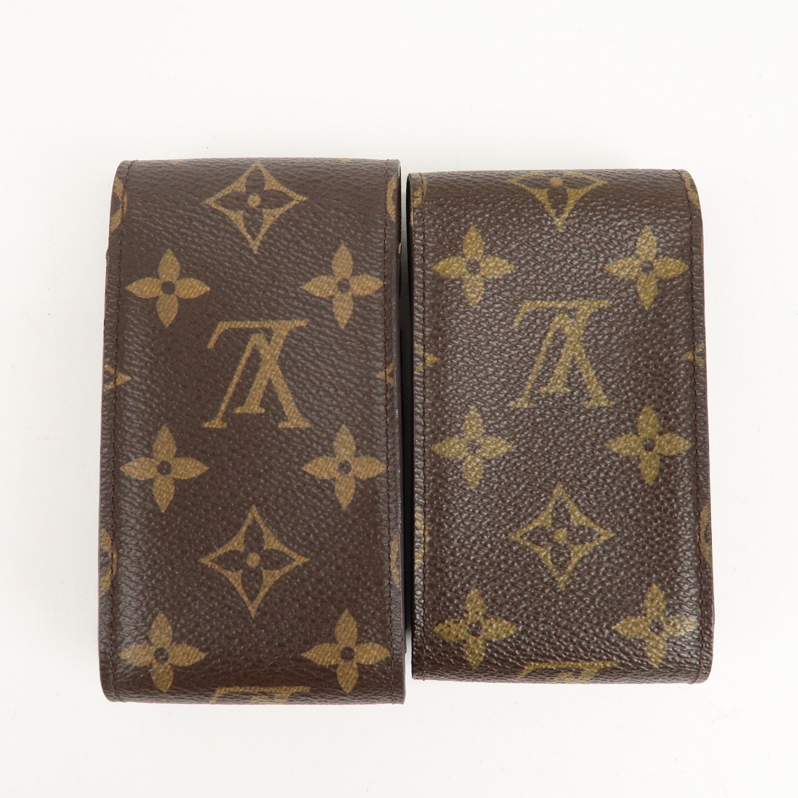 Louis Vuitton Monogram Set of 2 Etui Cigarette Case M63024 Used
