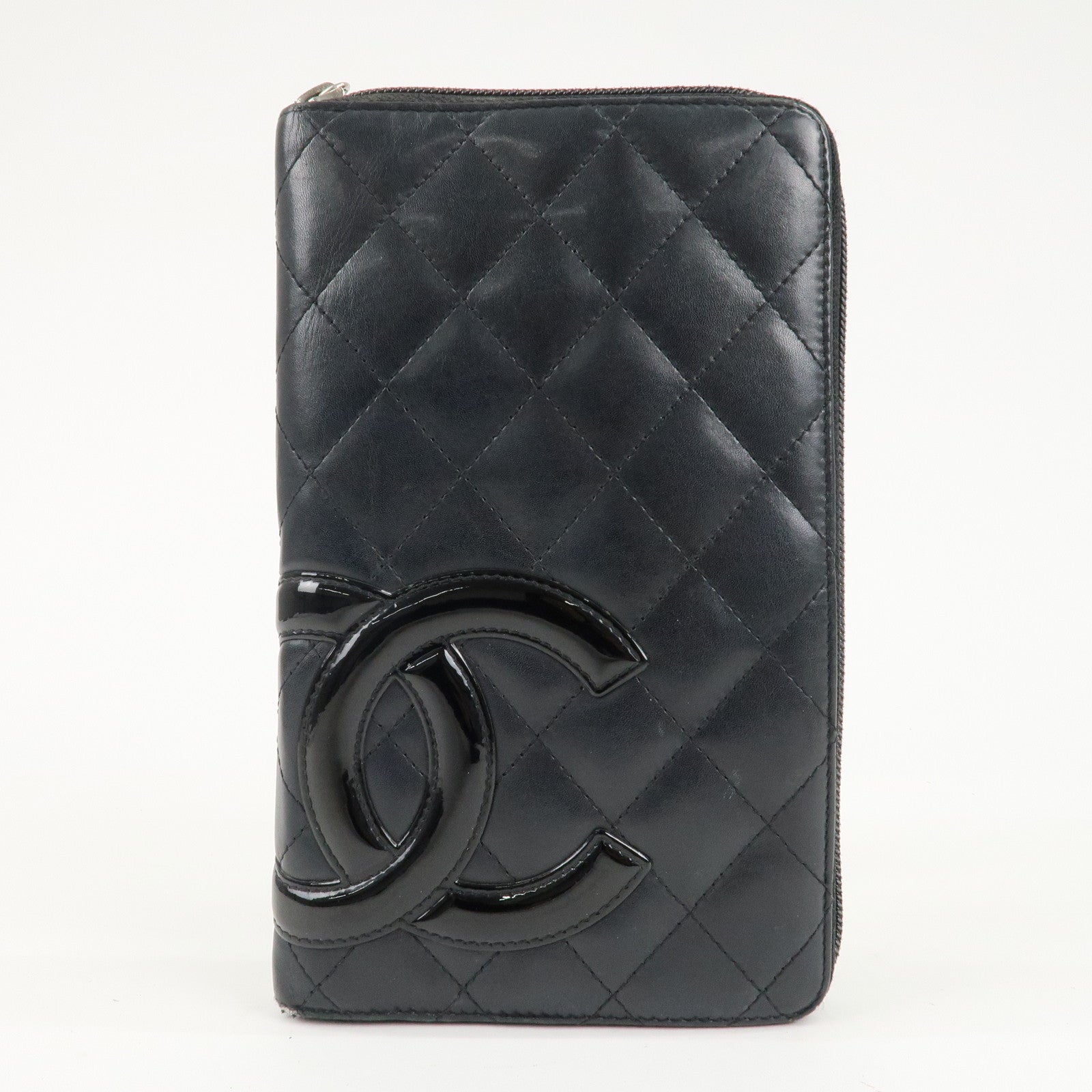 BOTTEGA VENETA Intrecciato Leather Card Case Brown 120701 V4651 Used