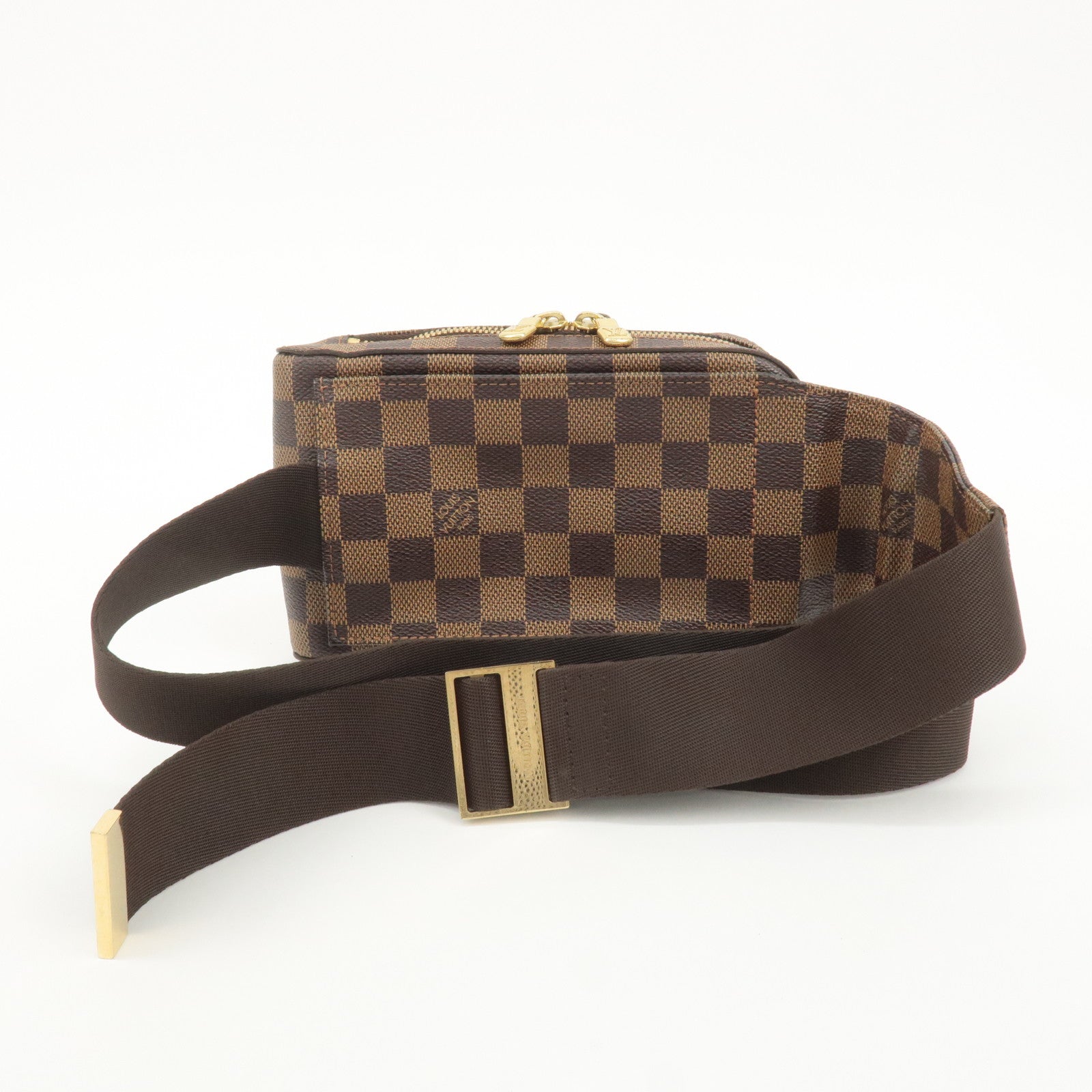 Louis Vuitton Damier Ebene Geronimos Body Bag Waist Bag N51994 Used