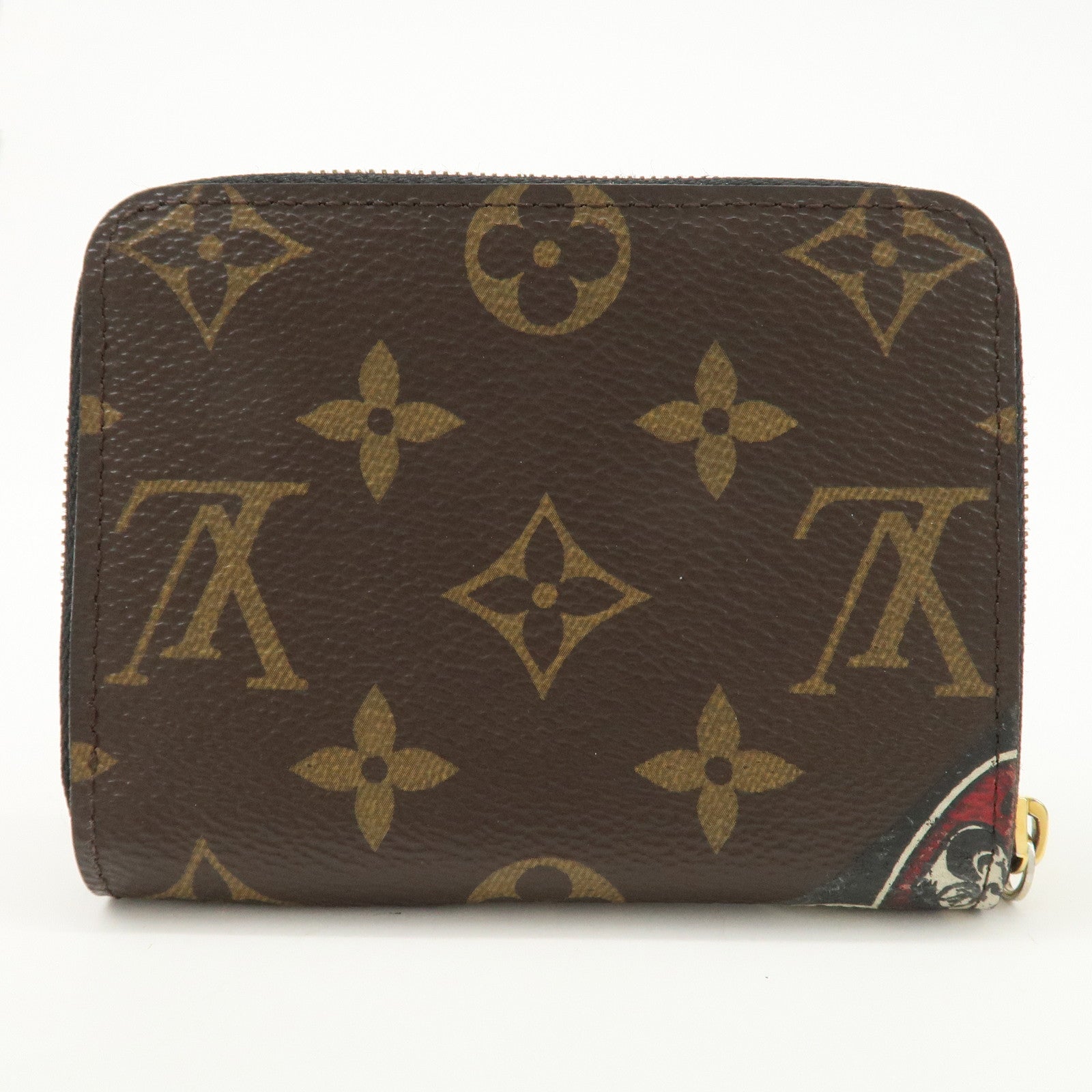 Louis Vuitton Monogram Zippy Coin Purse Kansai Yamamoto M67250 Used