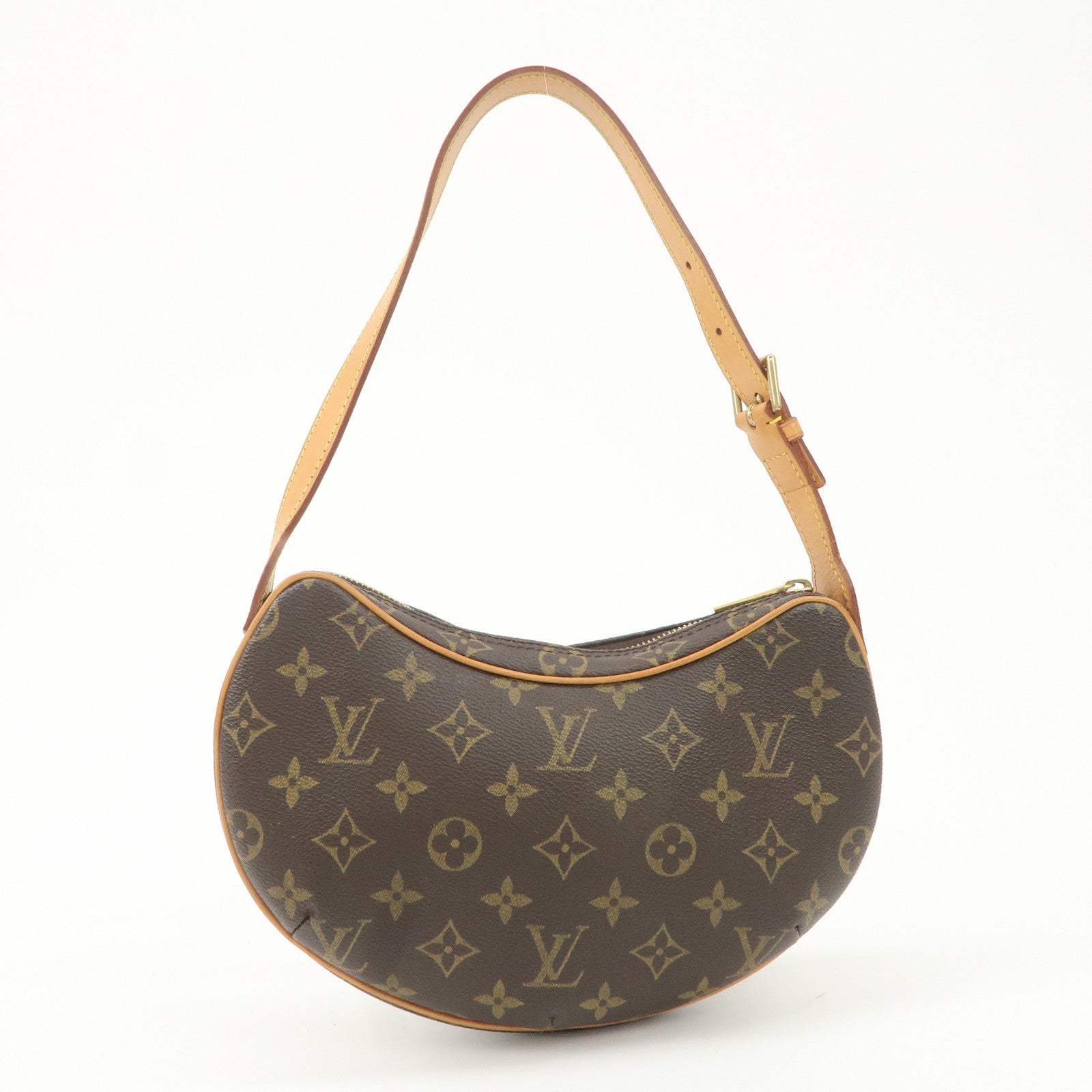 Louis Vuitton Monogram Pochette Croissant Shoulder Bag M51510 Used