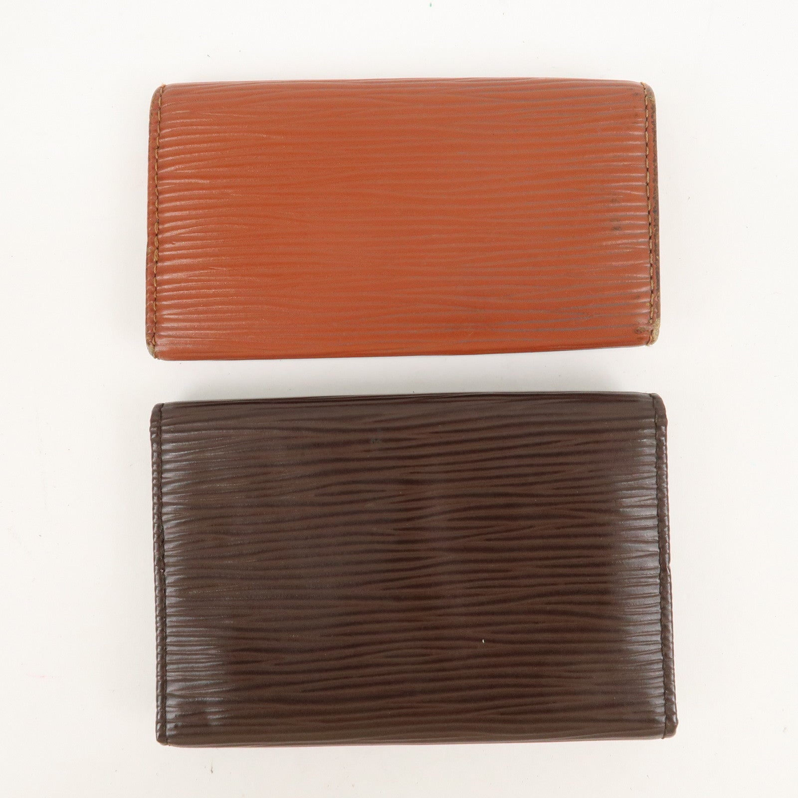 Louis Vuitton Epi Set of 2 Key Case M63823 M6381D Used