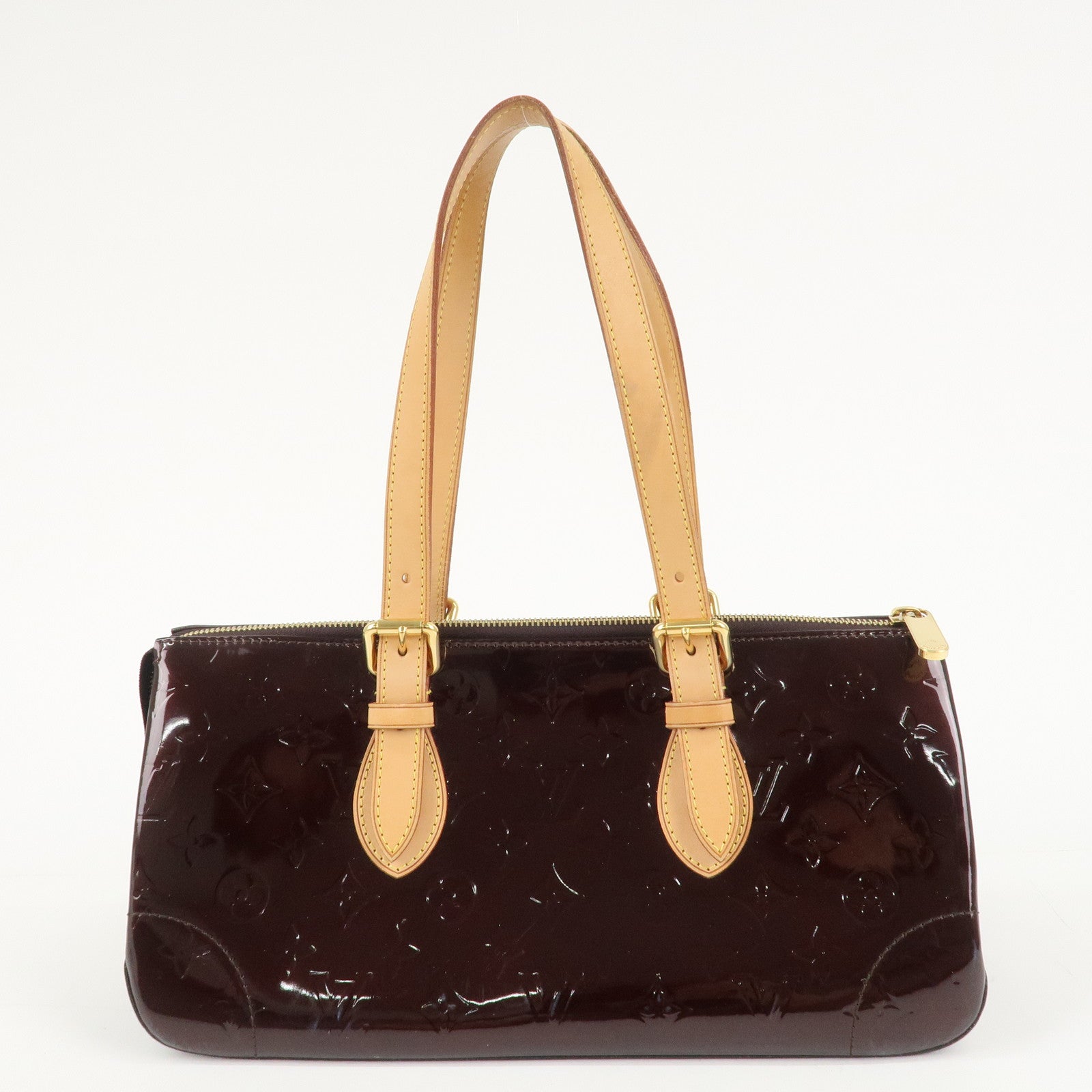 Louis Vuitton Monogram Vernis Rosewood Avenue Hand Bag M93510 Used