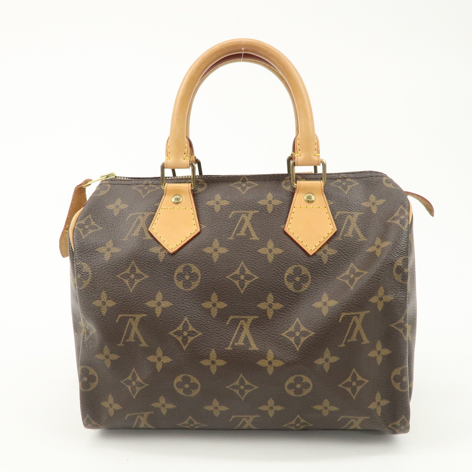 Louis Vuitton Monogram Speedy 25 Hand Bag Boston Bag M41528 Used