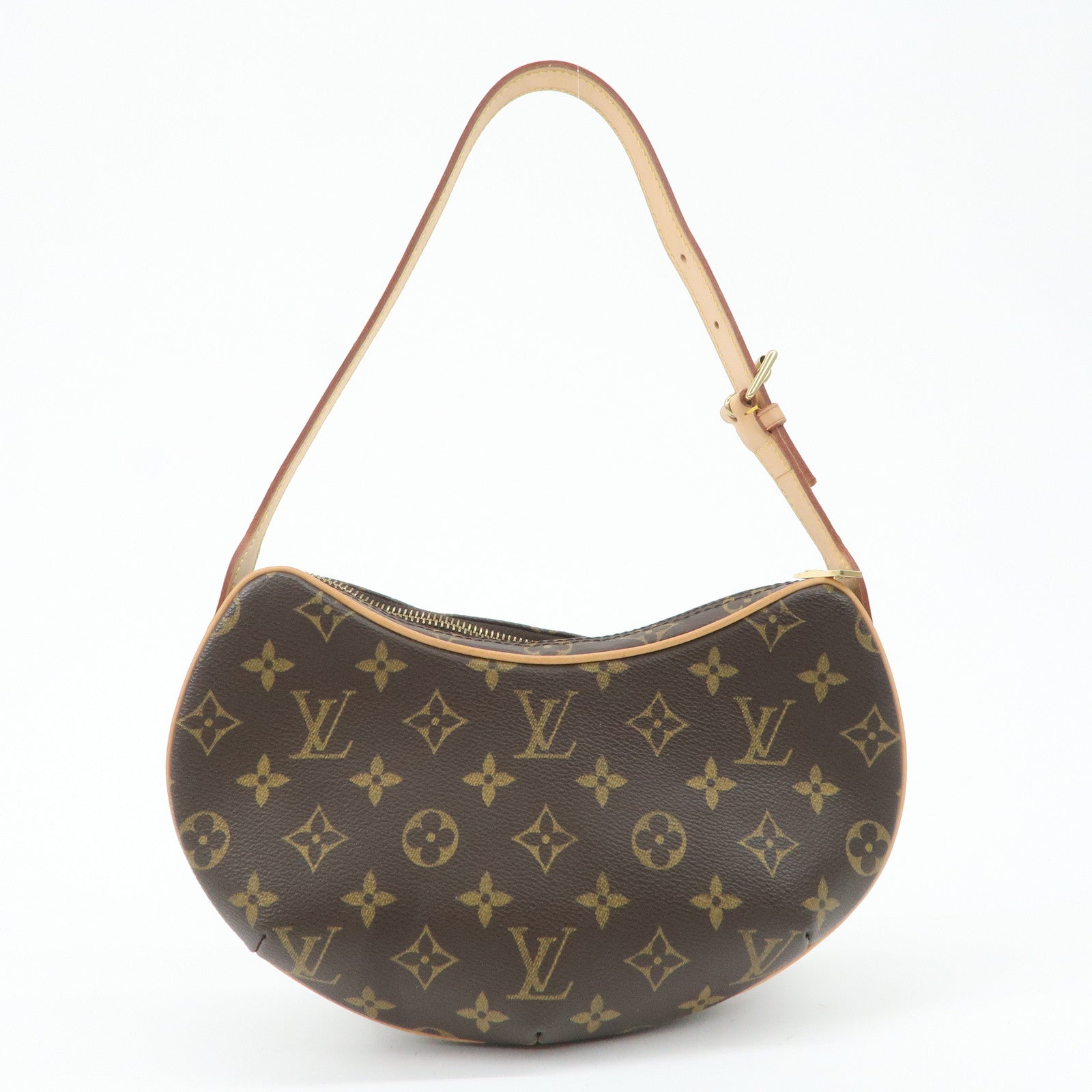 Louis Vuitton Monogram Pochette Croissant Shoulder Bag M51510 Used
