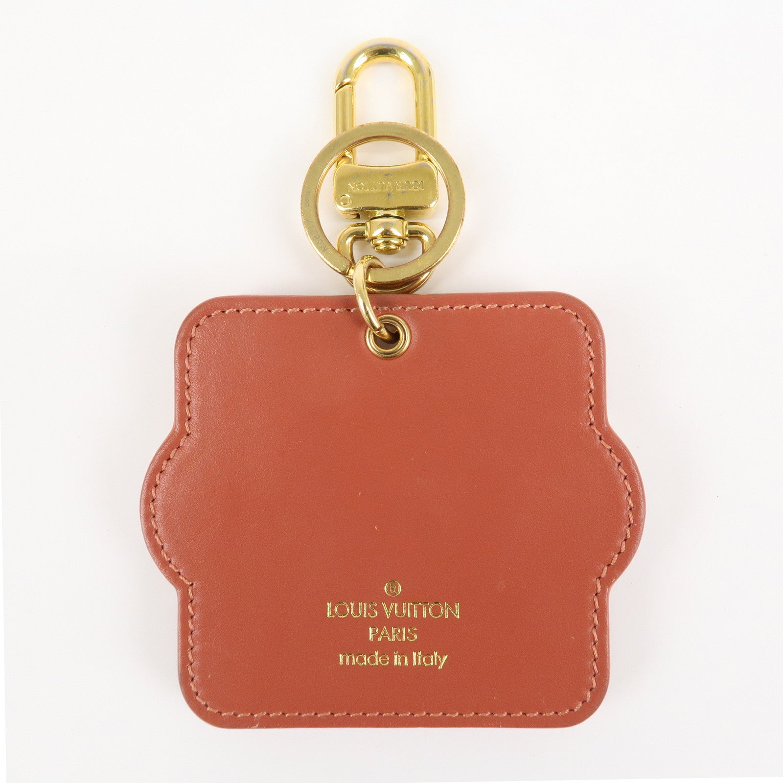 Louis Vuitton Monogram Vernis Porte Cles Animal Face M68217 Used