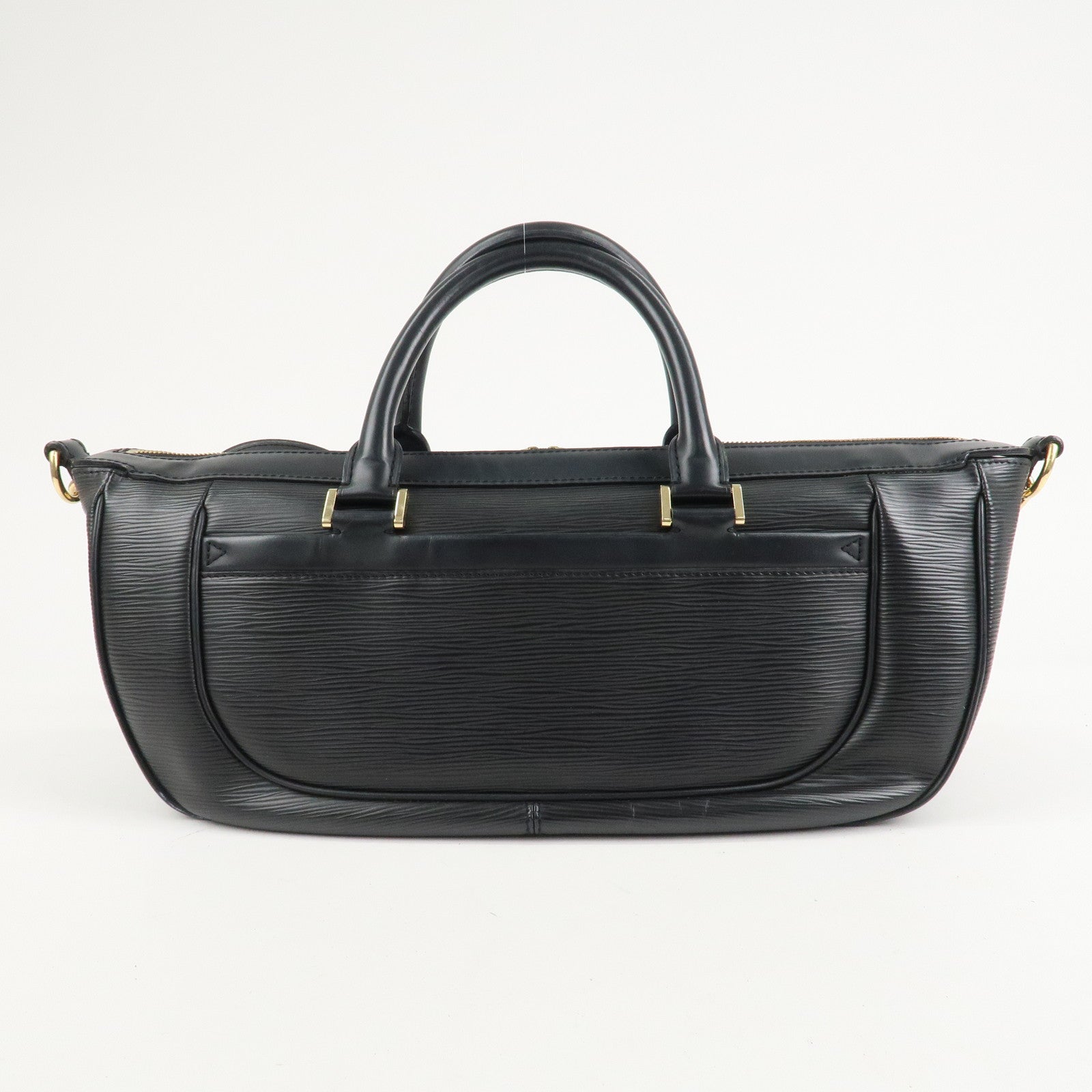 Louis Vuitton Epi Dannula MM Hand Bag Noir Black M59102 Used