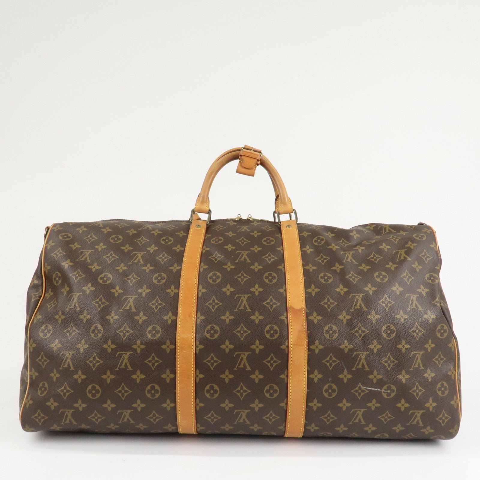 Louis Vuitton Monogram Keep All Bandouliere 60 Boston Bag M41412 Used