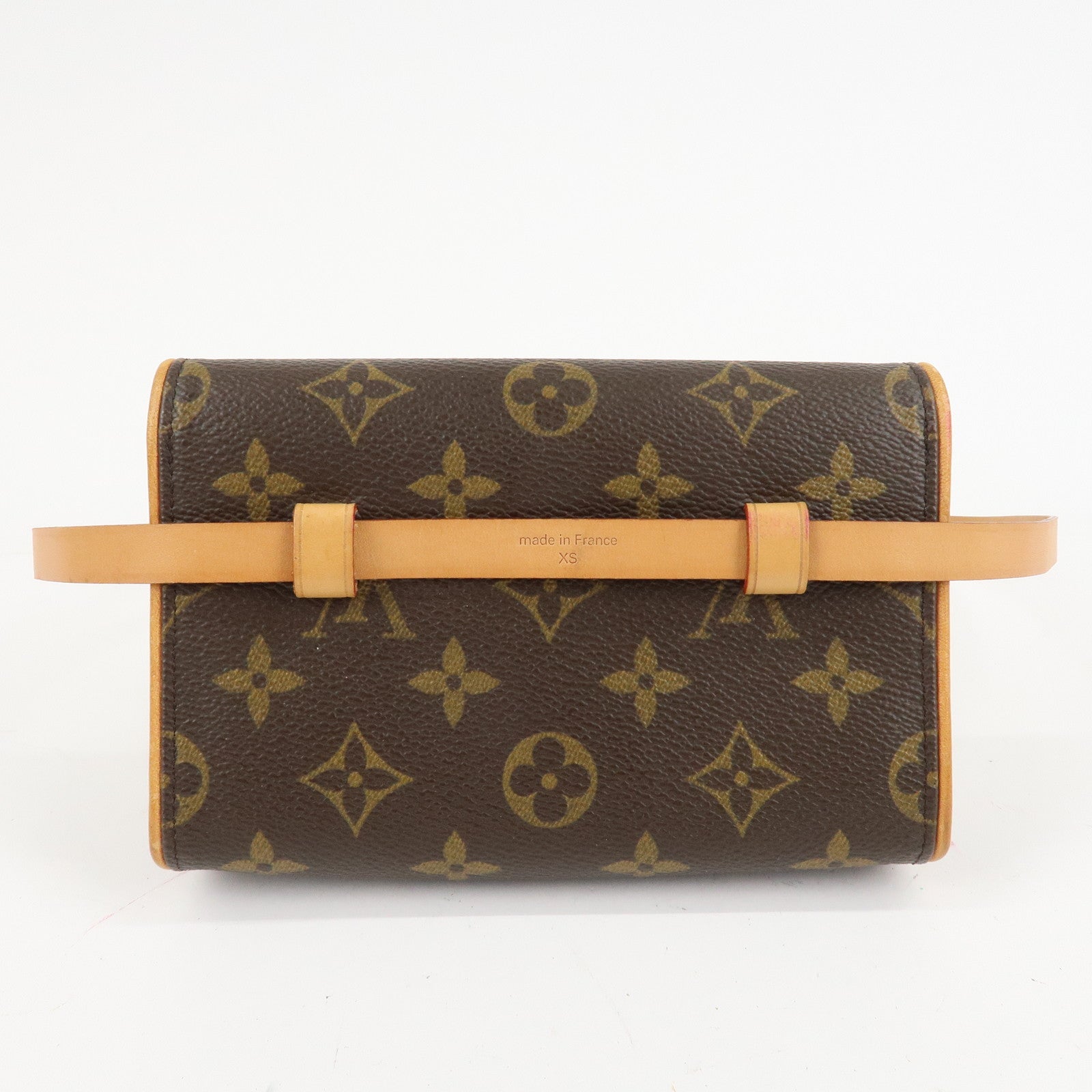 Louis Vuitton Monogram Pochette Florentine Waist Bag Belt XS Used