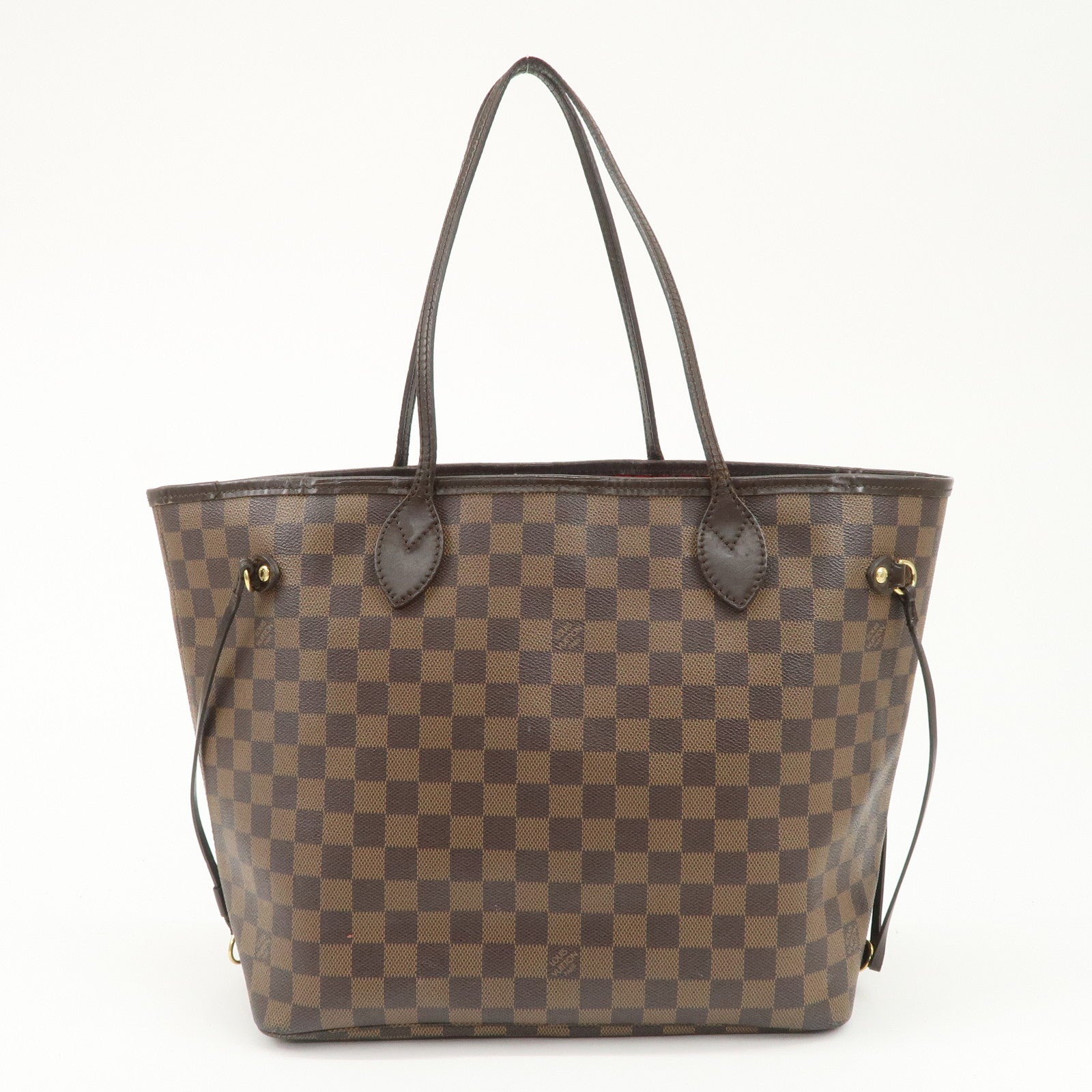 Louis Vuitton Damier Neverfull MM Tote Bag Shoulder Bag N51105 Used