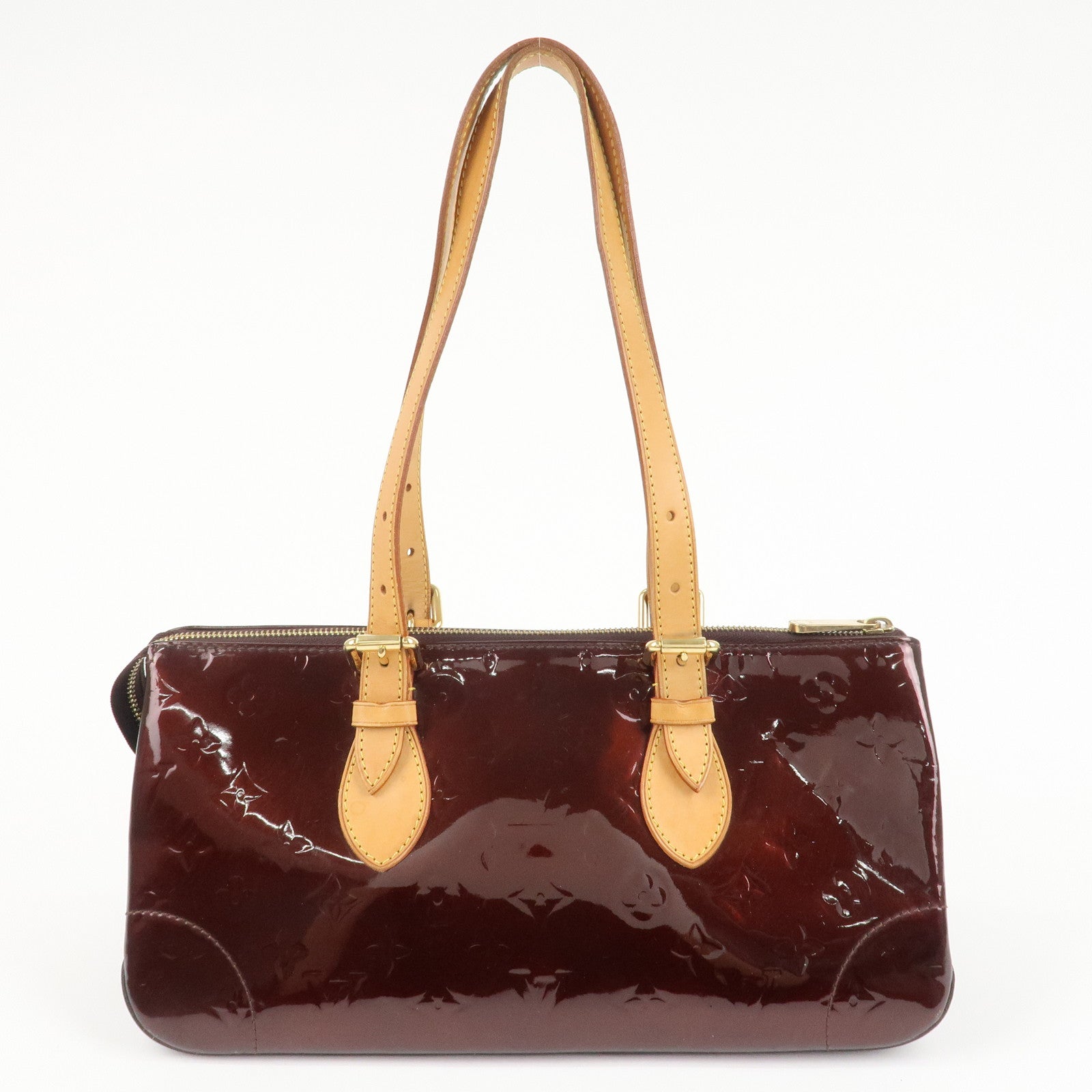 Louis Vuitton Monogram Vernis Rosewood Avenue Hand Bag M93510 Used