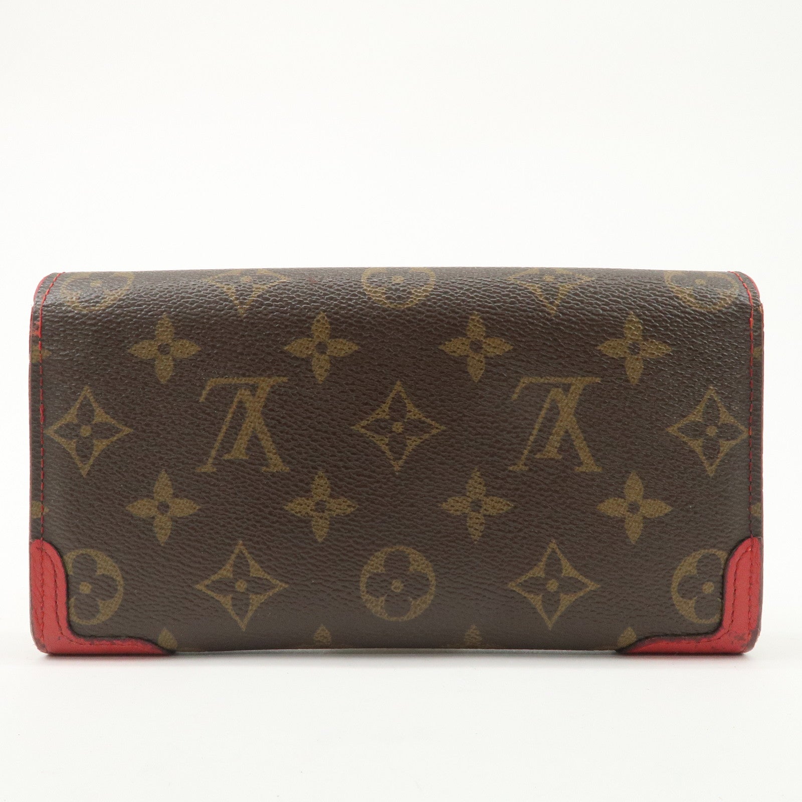 Louis Vuitton Monogram Portefeuille Sarah Retiro Wallet M61184 Used