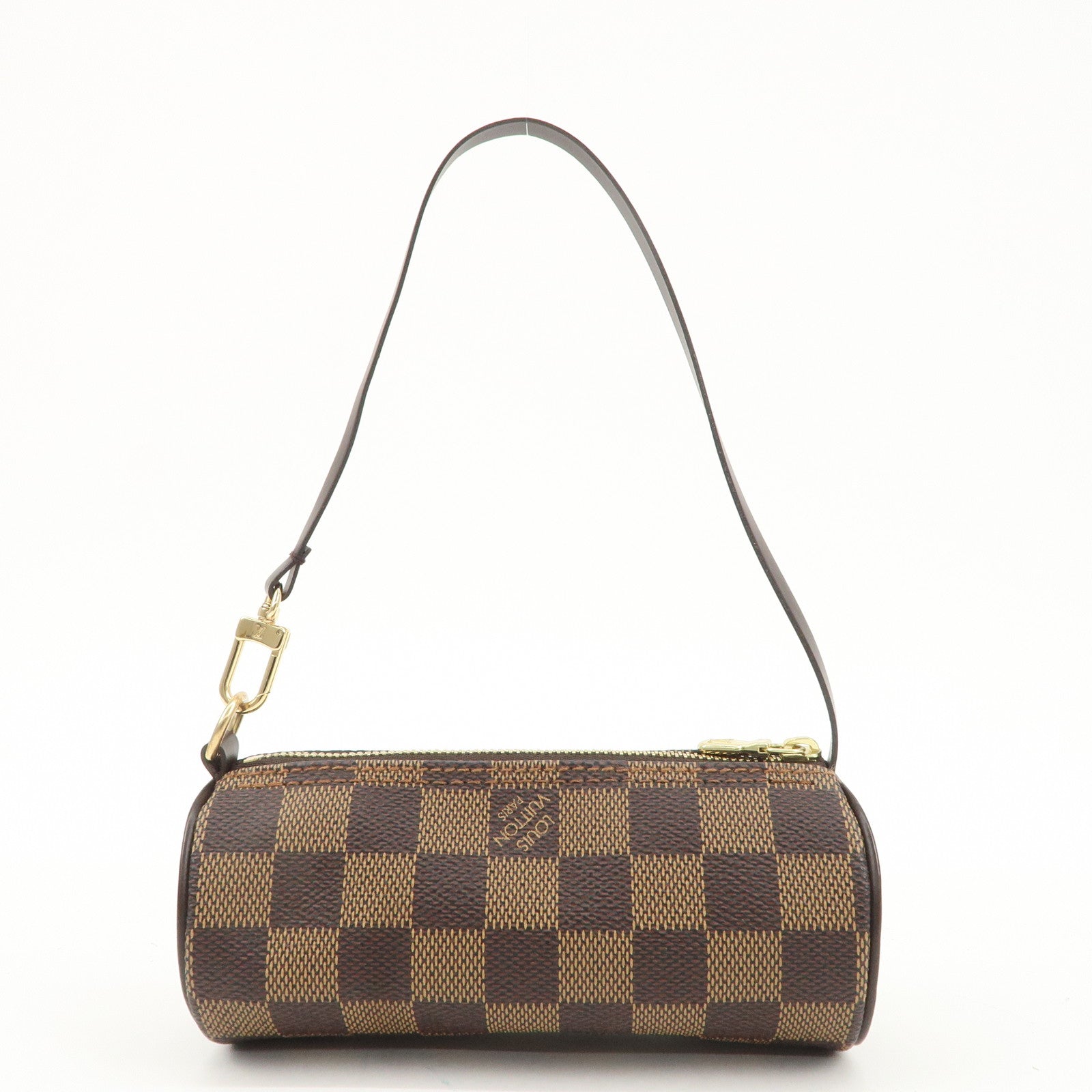 Louis Vuitton Damier Ebene Pouch for Papillon Bag Brown Used