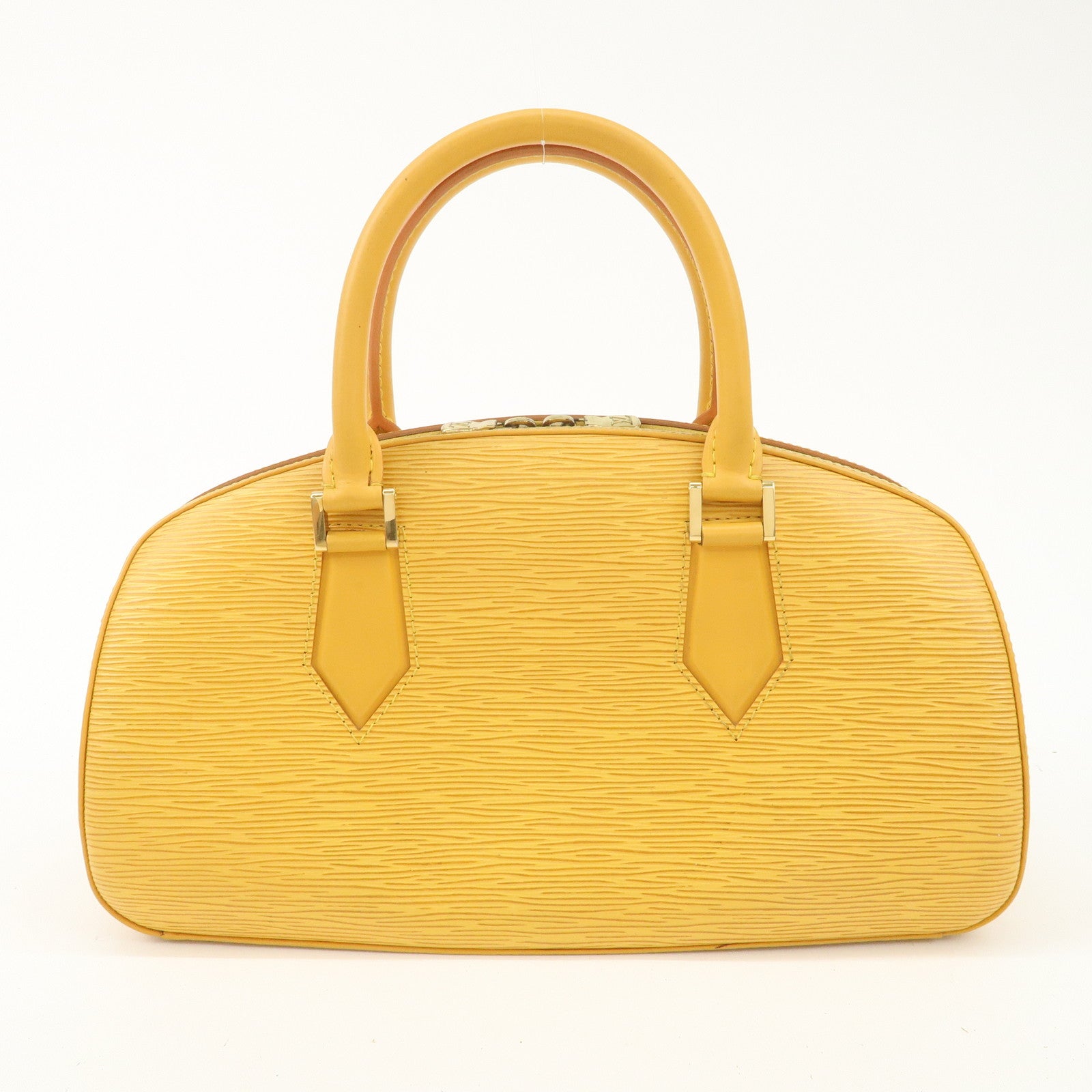 Louis Vuitton Epi Jasmine Hand Bag Tassilli Yellow M52089 Used