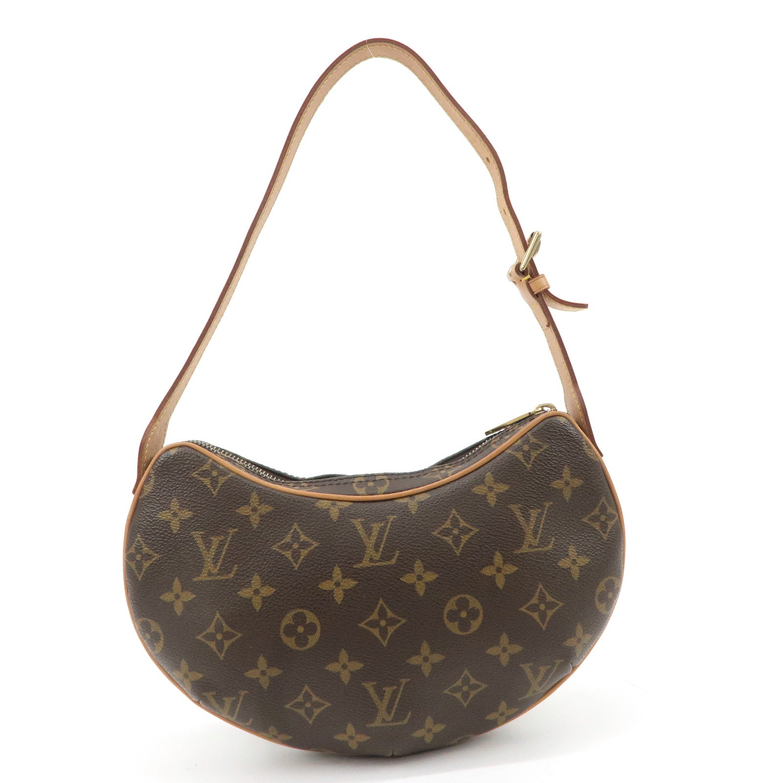 Louis Vuitton Monogram Pochette Croissant Shoulder Bag M51510 Used